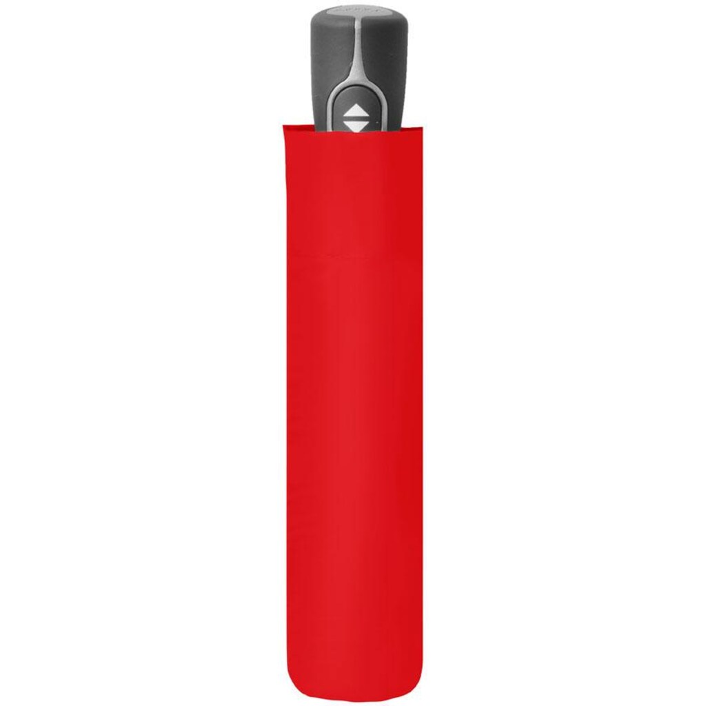 doppler® Taschenregenschirm »Fiber Magic, uni red«