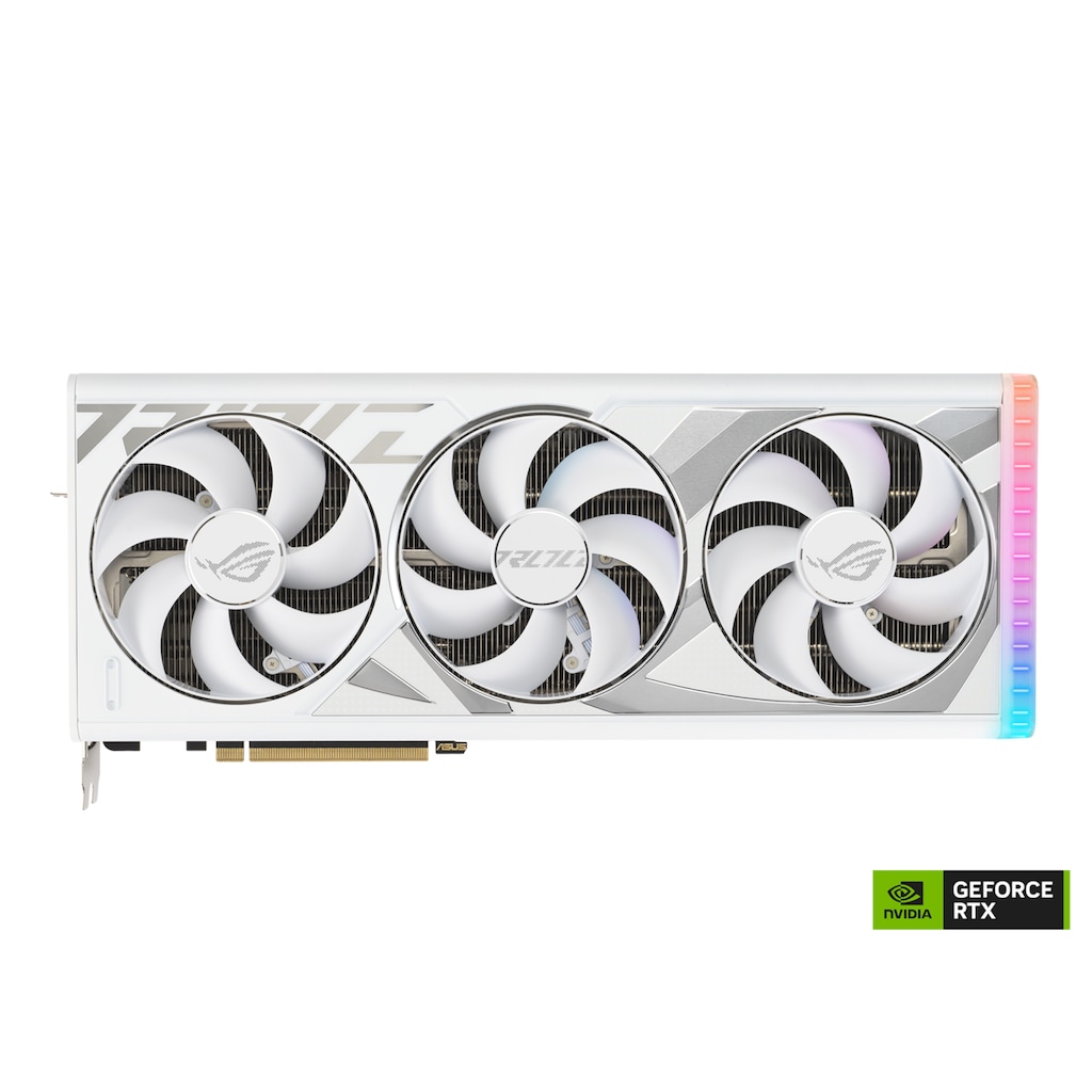 Asus Grafikkarte »ROG-STRIX-RTX4090-24G-WHITE«, 24 GB, GDDR6X