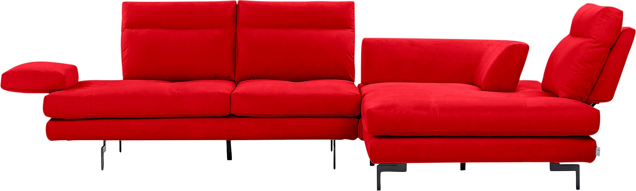 CALIA ITALIA Ecksofa "Toby Wing, Komfortsofa mit Sitzkomfort der Extraklass günstig online kaufen