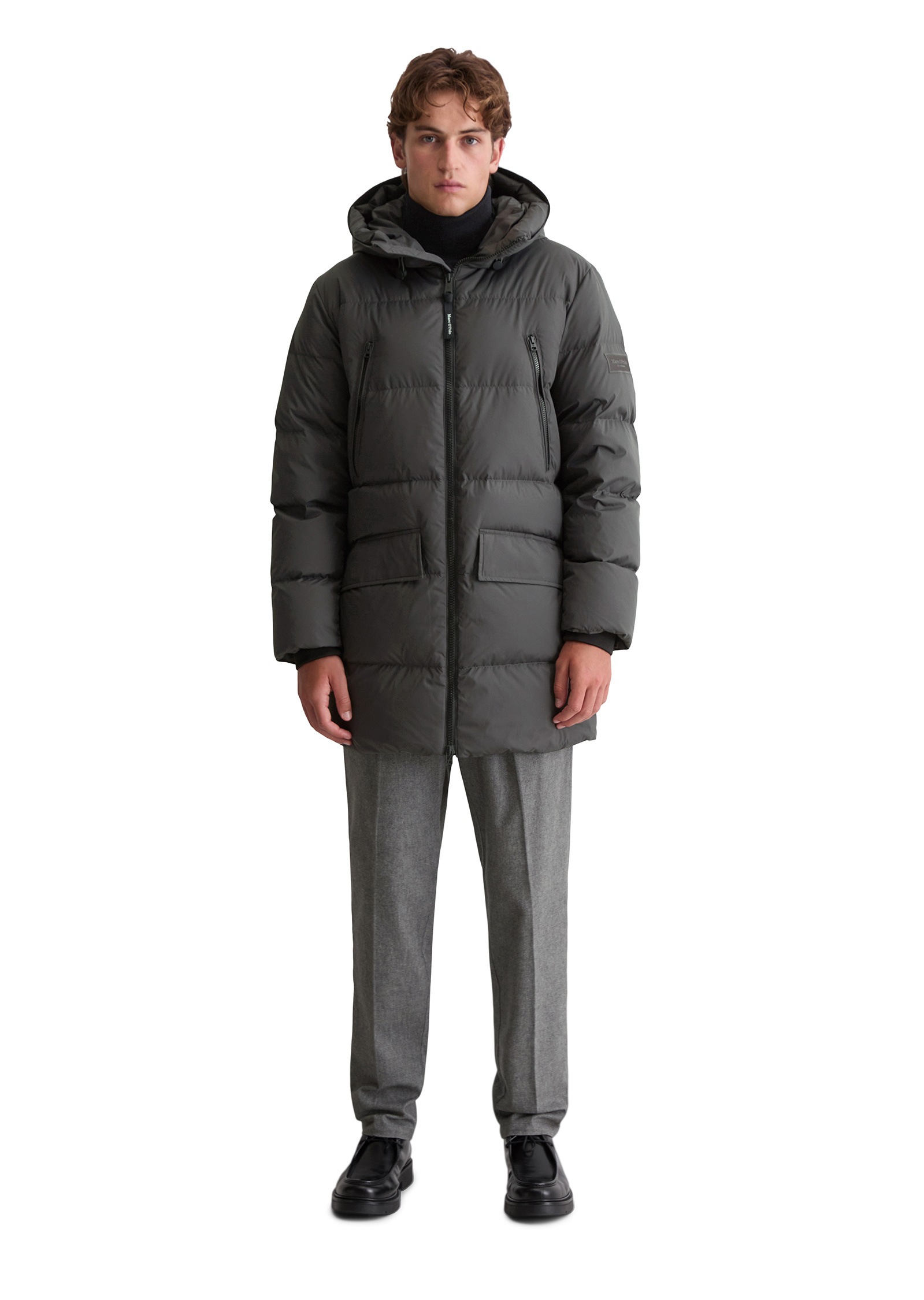 Marc O'Polo Outdoorjacke »mit funktionalen Taschen« ohne Kapuze