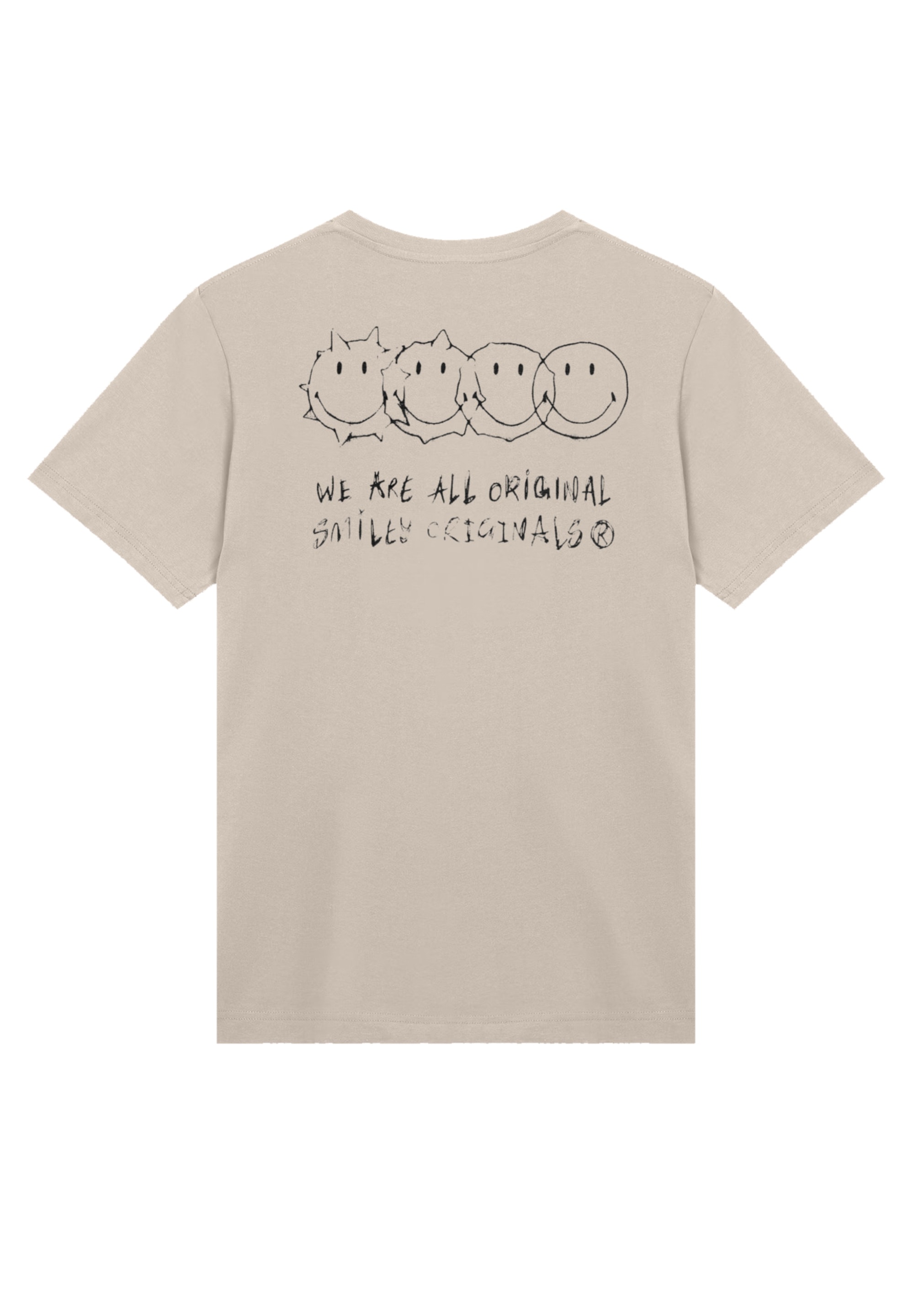 F4NT4STIC T-Shirt »Smiley Originals We Are All Original Unique«, Premium Qualität