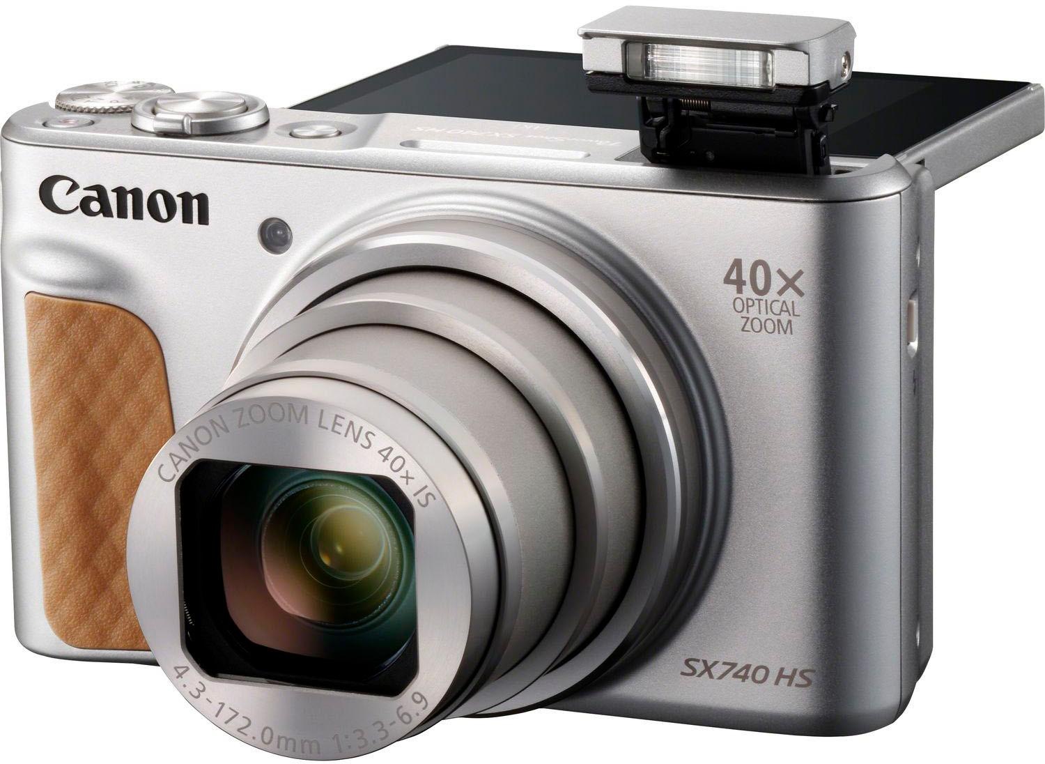 Canon Kompaktkamera »PowerShot SX740 HS«, 20,3 MP, 40 fachx opt. Zoom, Bluetooth-WLAN (Wi-Fi)