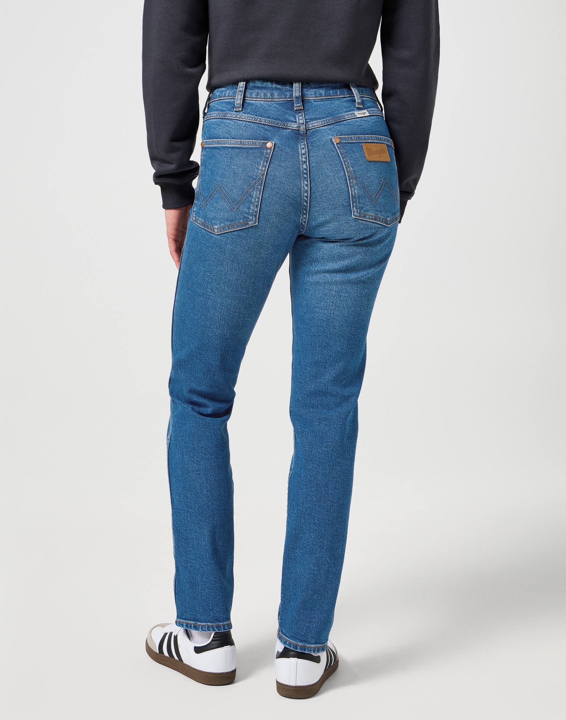 Wrangler 5-Pocket-Jeans, mit kontrastfarbenen Nähten günstig online kaufen