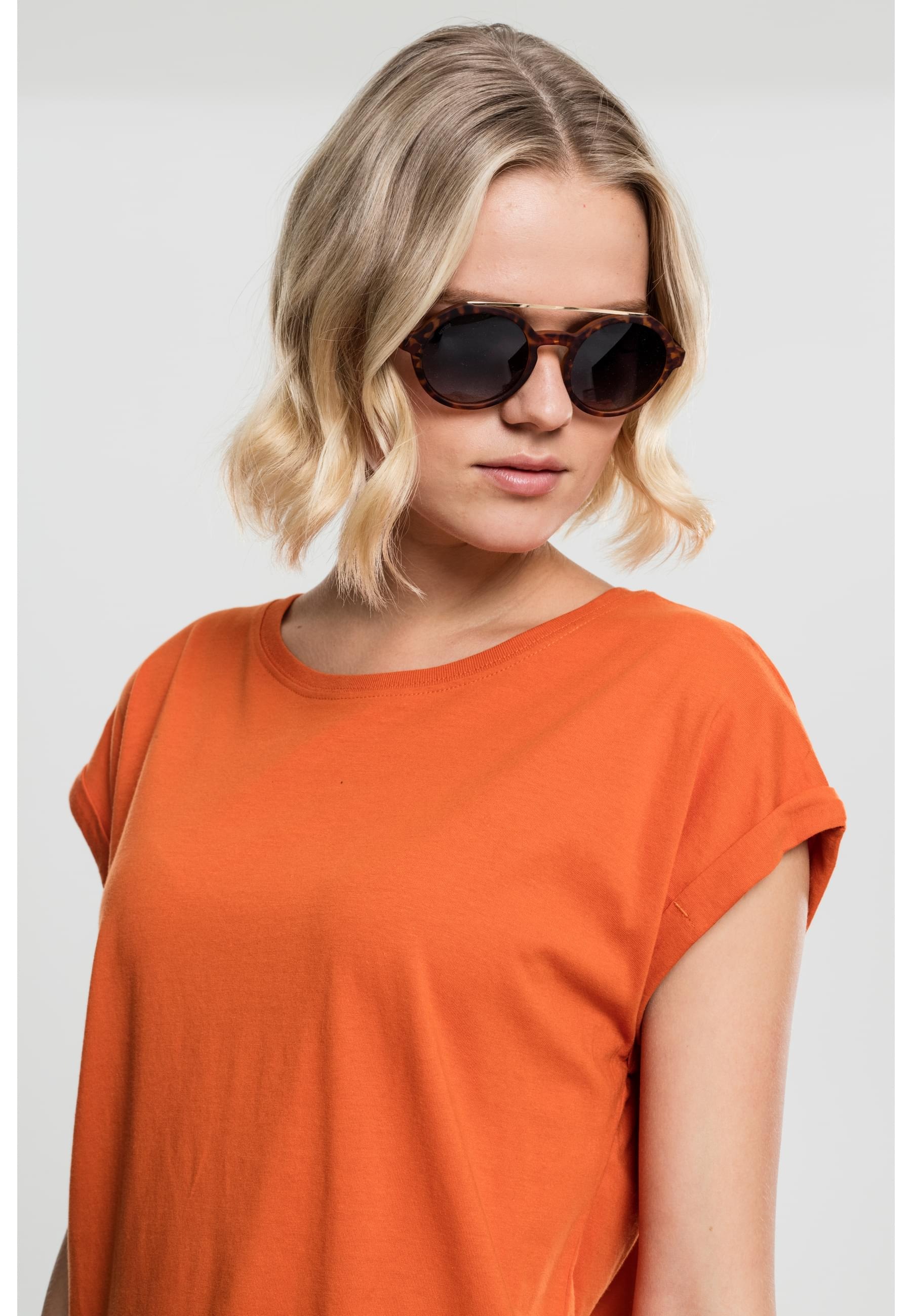 URBAN CLASSICS Kurzarmshirt »Urban Classics Damen Ladies Extended Shoulder Tee«, (1 tlg.)