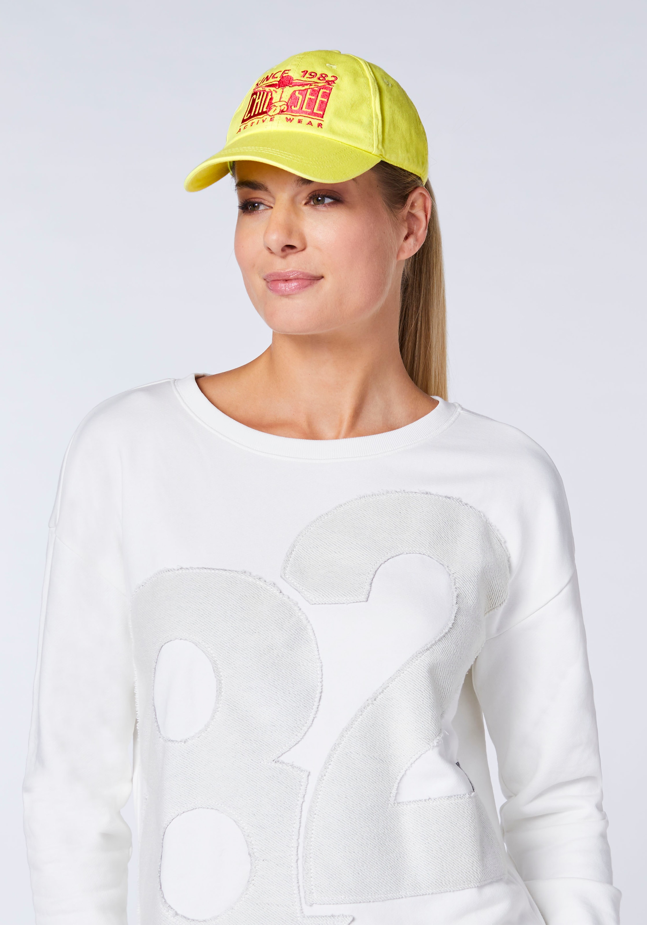 CHIEMSEE Damen Baseball Caplemon tonic, Baumwolle, Caps