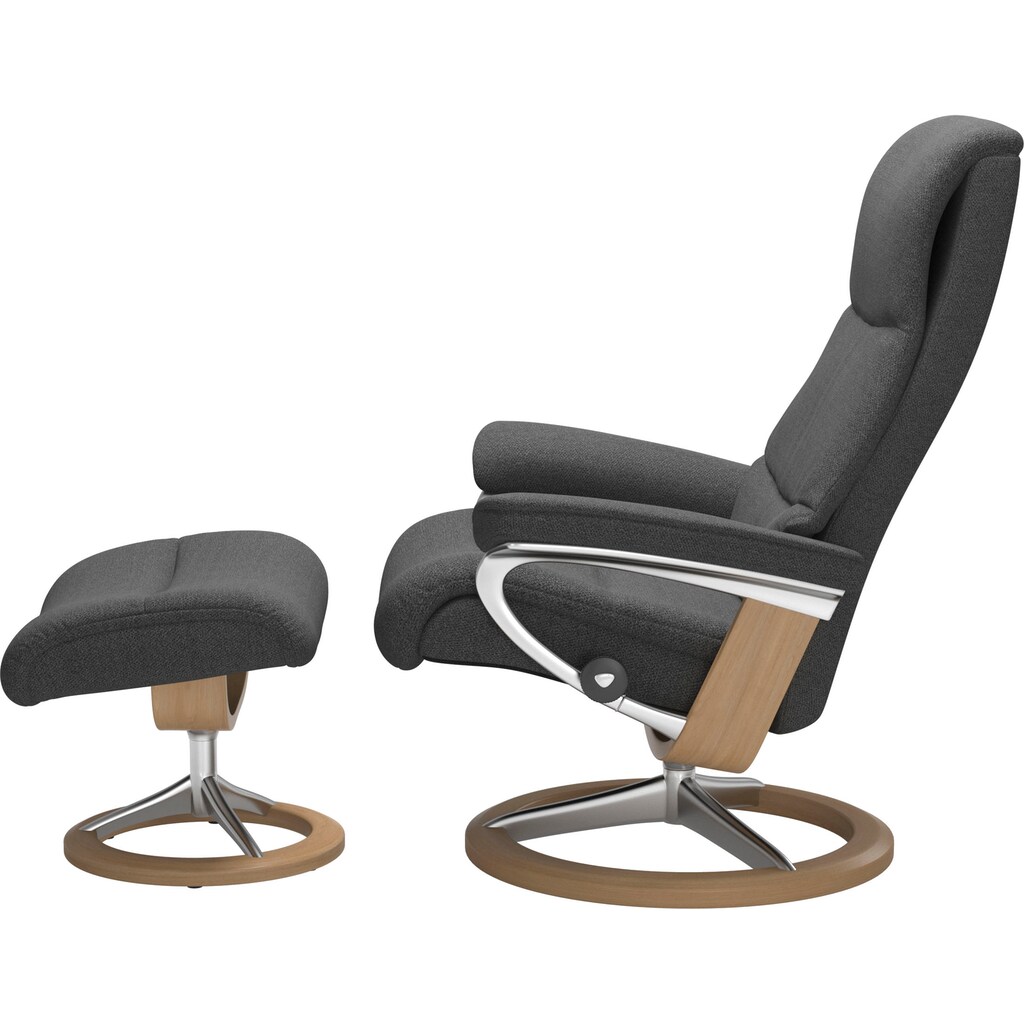 Stressless® Relaxsessel »View«, (Set, Relaxsessel mit Hocker)