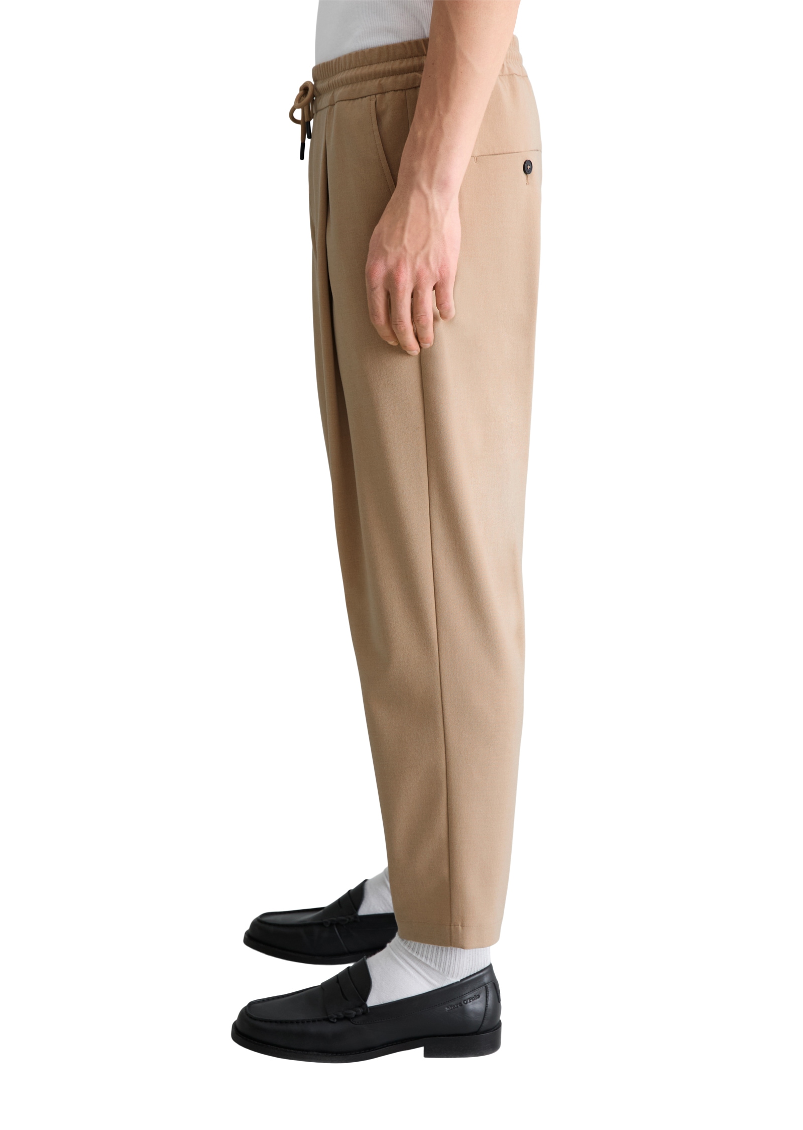 Marc O'Polo DENIM Chinohose »mit Bundfalten-Details«