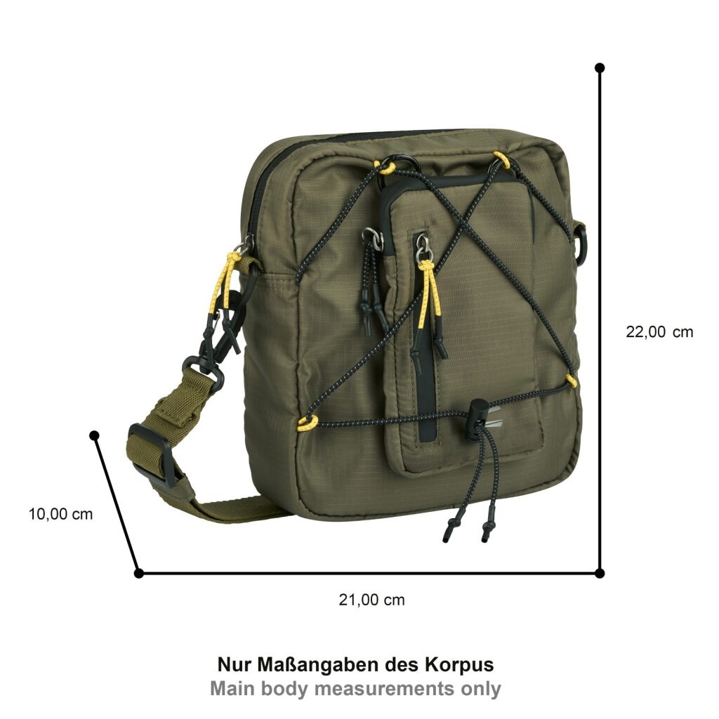 camel active Umhängetasche "Shores" Ultraleicht mit sportiver Schnürung abn günstig online kaufen