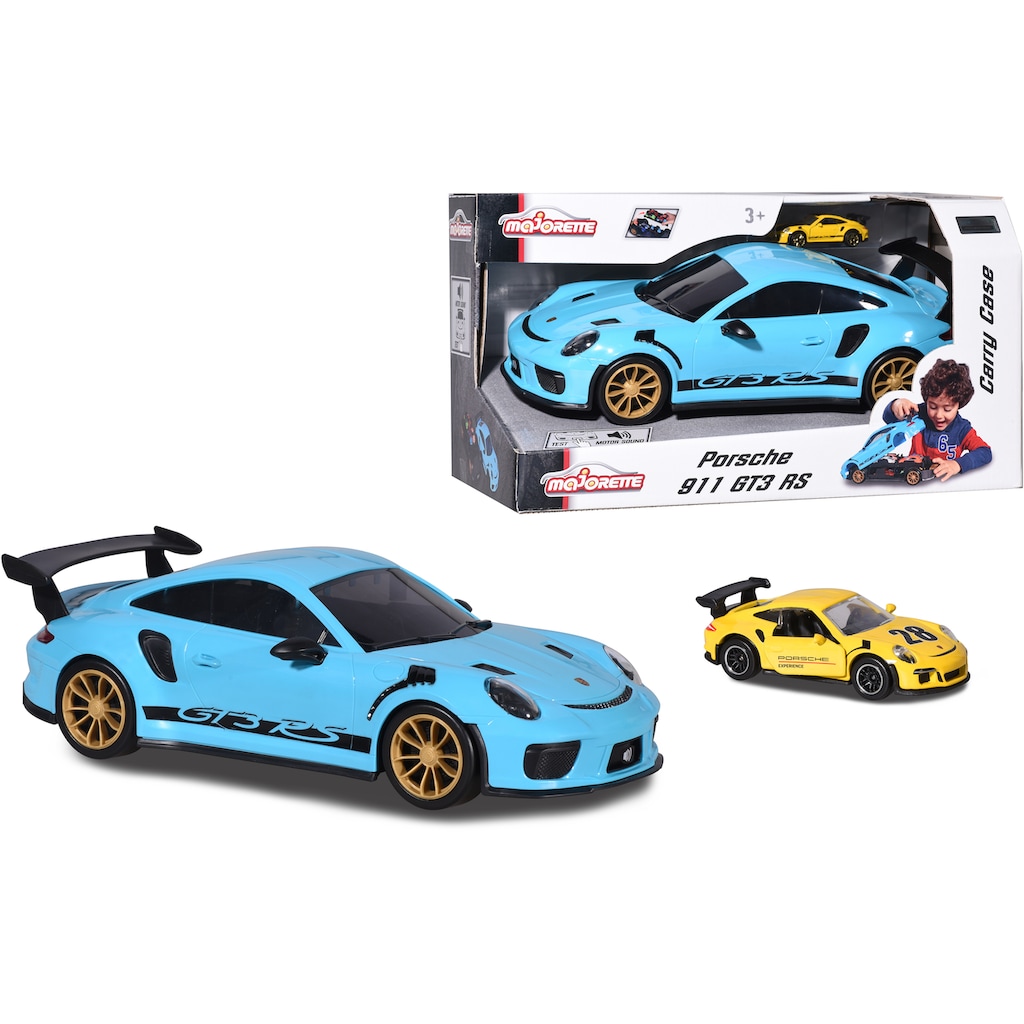 majORETTE Spielzeug-Auto »Porsche 911 GT3 RS - Carry Case«