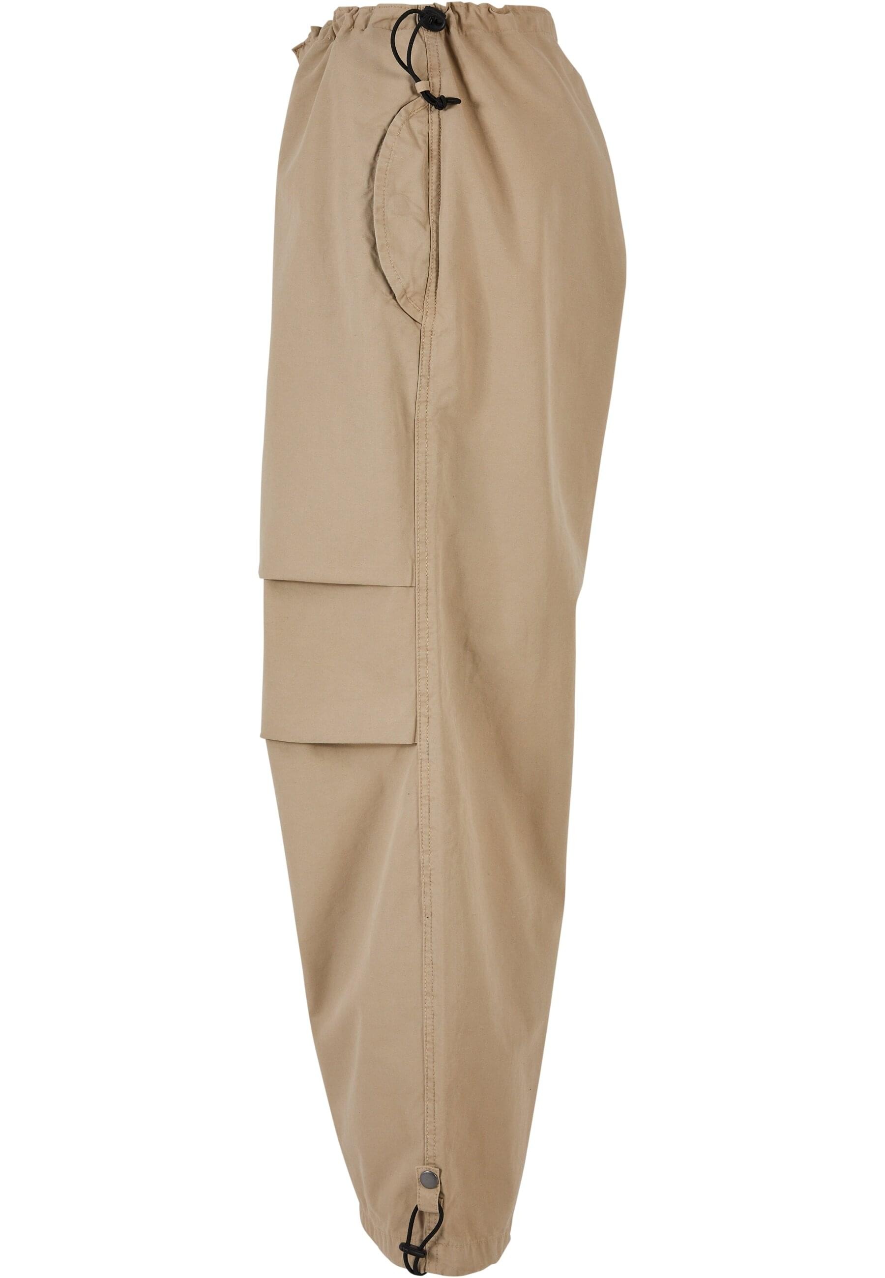 URBAN CLASSICS Stoffhose »Urban Classics Damen Ladies Cotton Parachute Pants«, (1 tlg.)