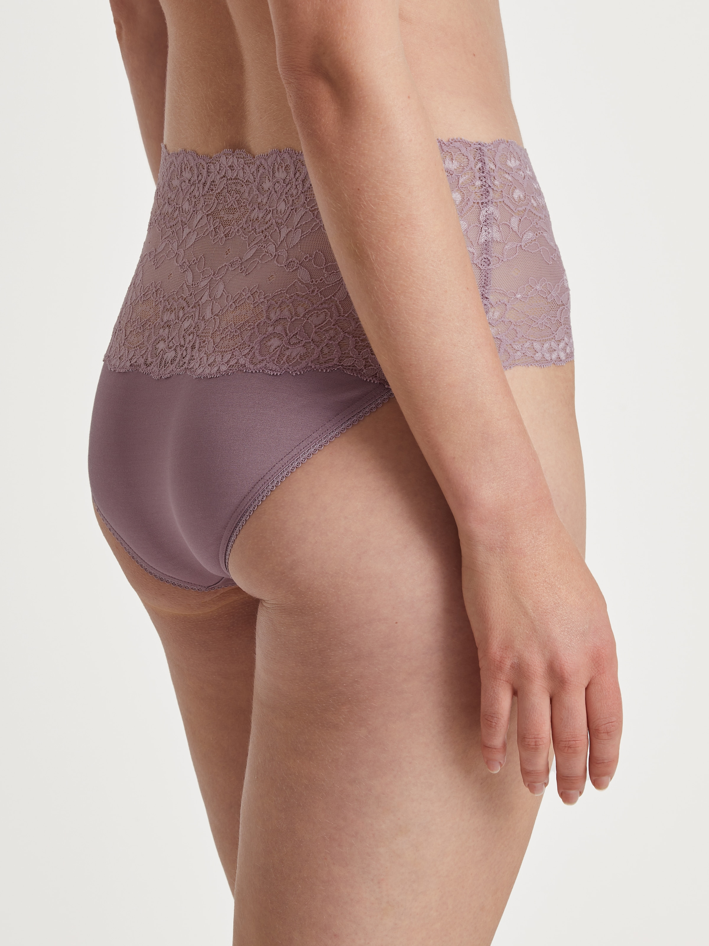CALIDA Slip »Sensual Secrets«, mit breitem, transparentem Spitzenbund