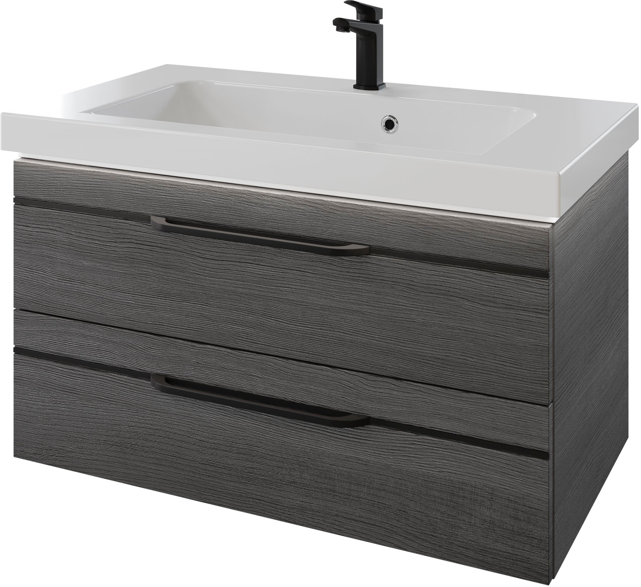 Saphir Waschtisch "Serie Balto Mineralmarmor-Waschtisch mit Unterschrank, 9 günstig online kaufen