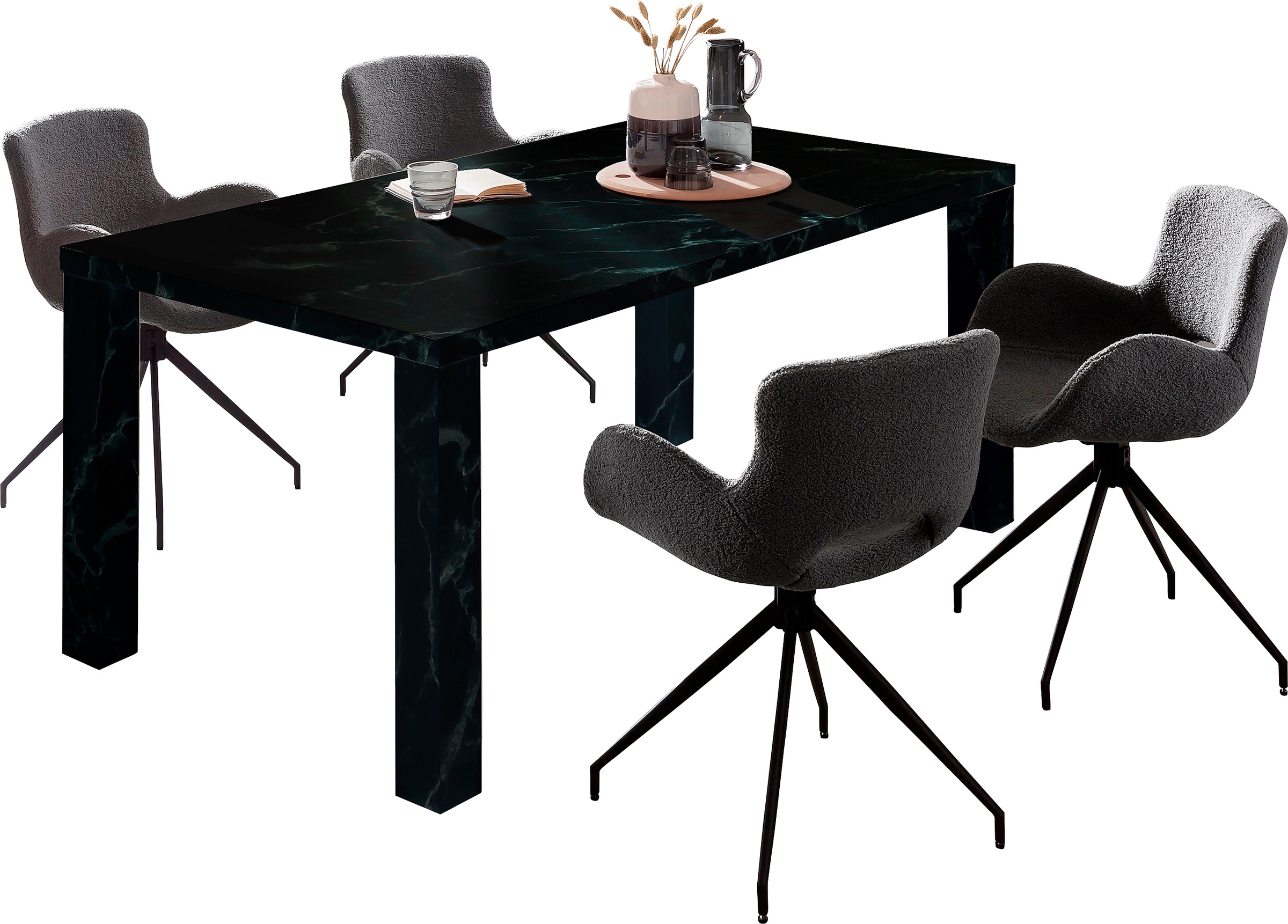 SalesFever Esstisch "Designer Esstisch für Ihr Zuhause", Eleganz trifft Des günstig online kaufen