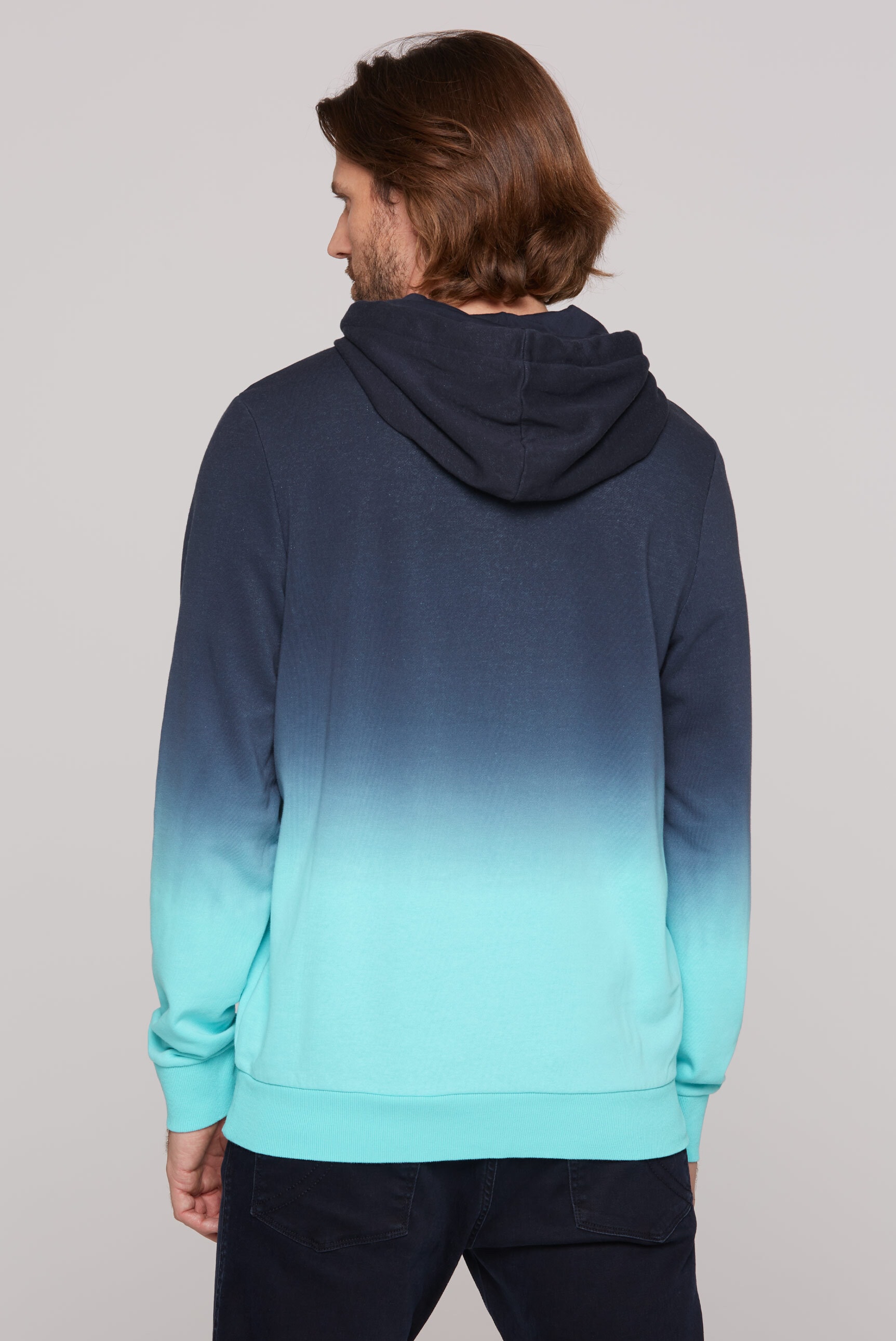 CAMP DAVID Kapuzensweatshirt, mit Farbverlauf
