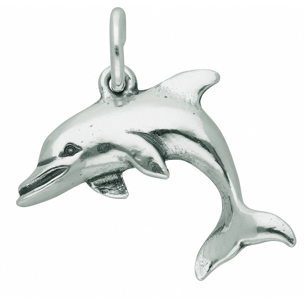 Adelia´s Kette mit Anhänger »925 Silber Anhänger Delphin« Schmuckset Set mit Halskette