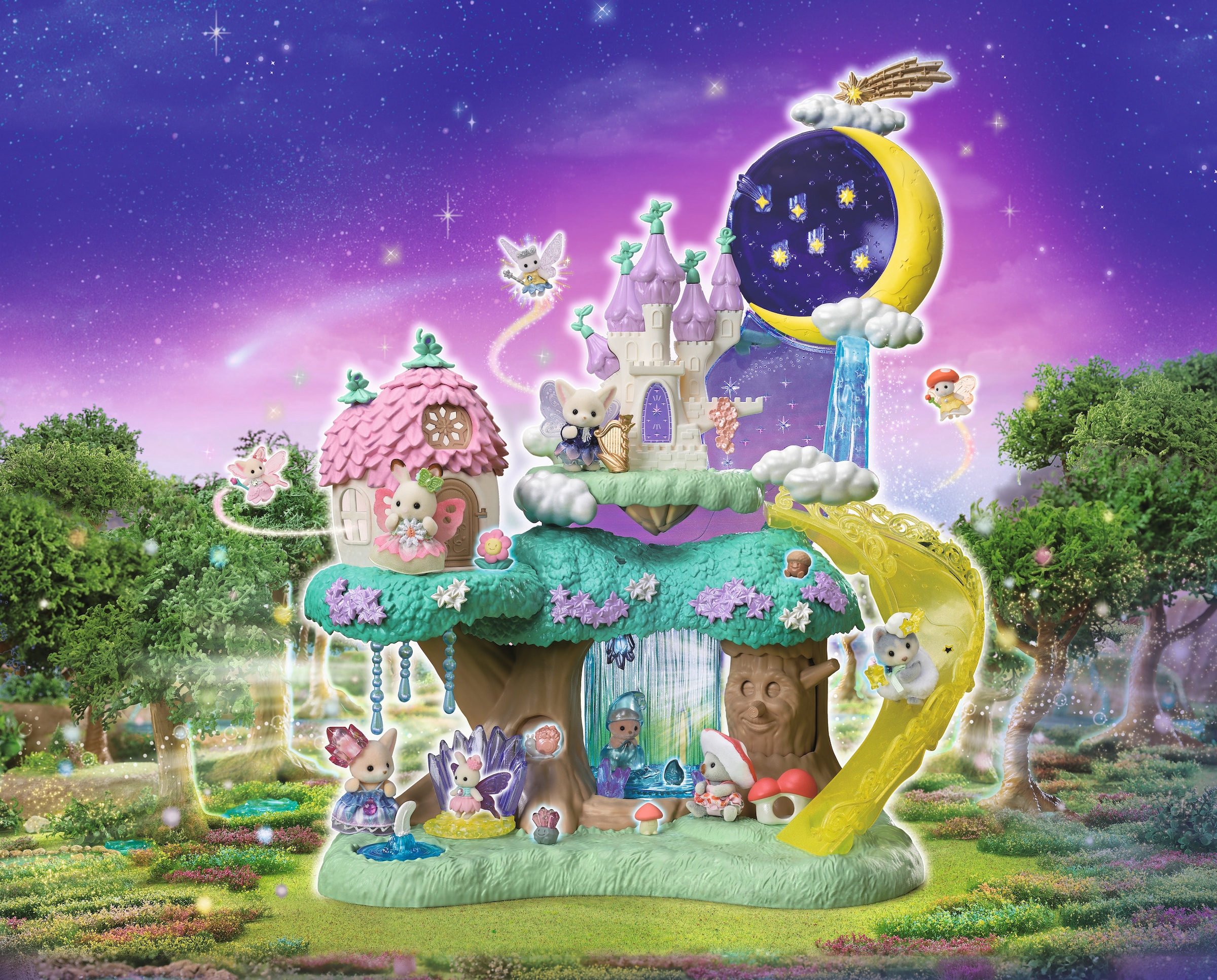 Sylvanian Families Spielwelt »Funkelndes Waldfeenschloss«