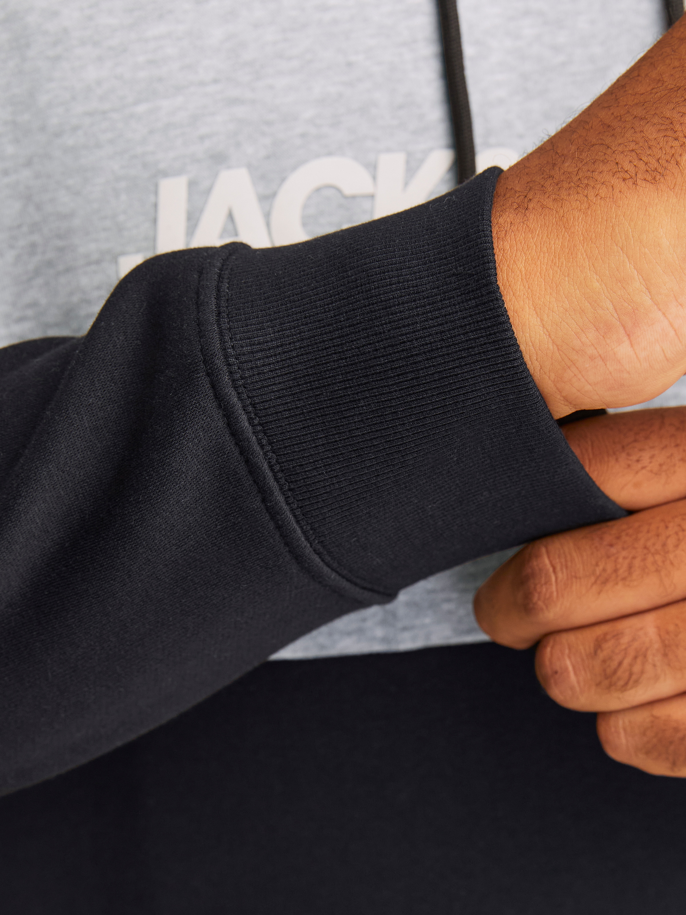 Jack & Jones PlusSize Kapuzensweatshirt »JJELEGACY BLOCKING SWEAT HOOD NOOS PLS«