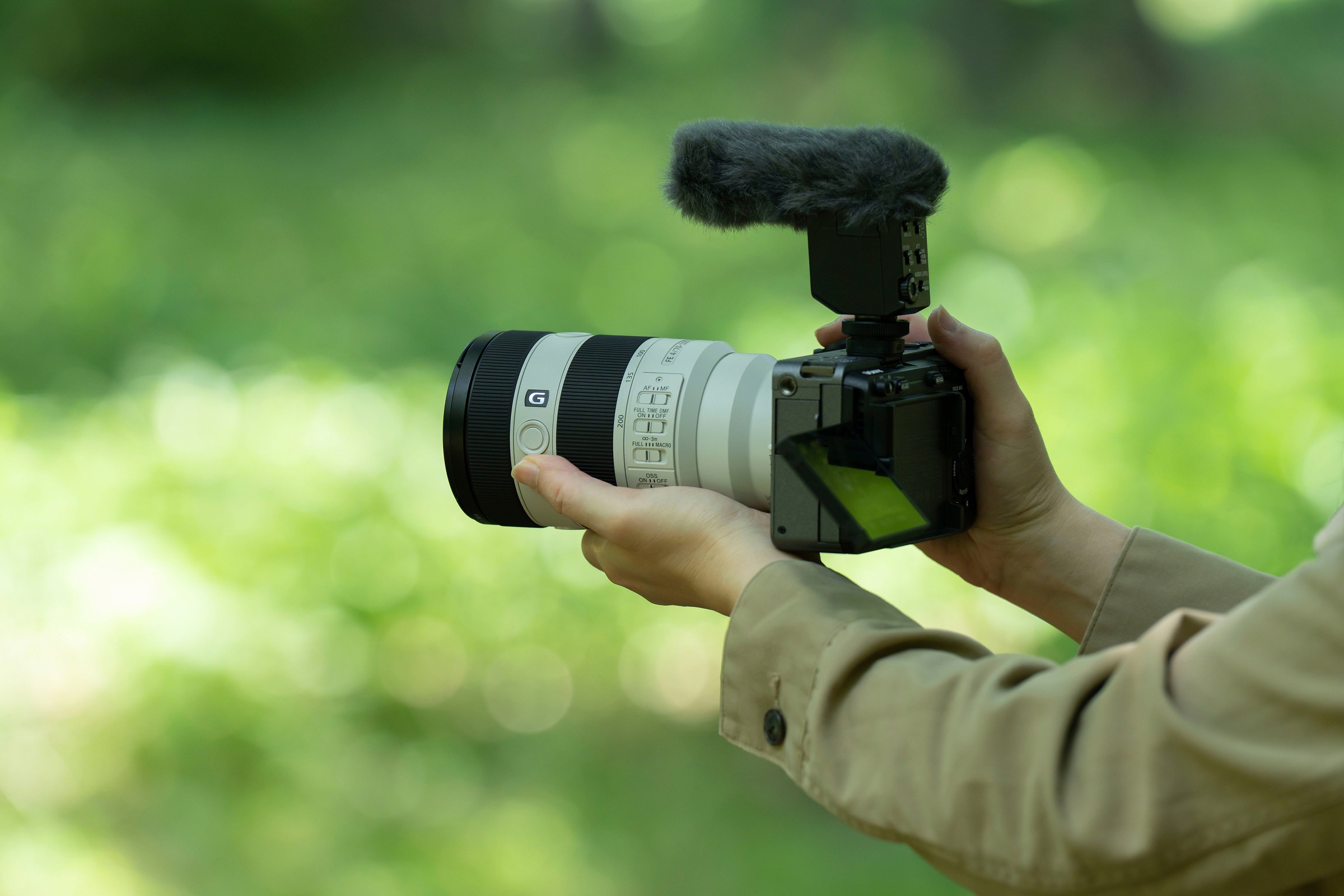 Sony Objektiv »FE 70–200 mm F4 Makro G OSS Ⅱ«