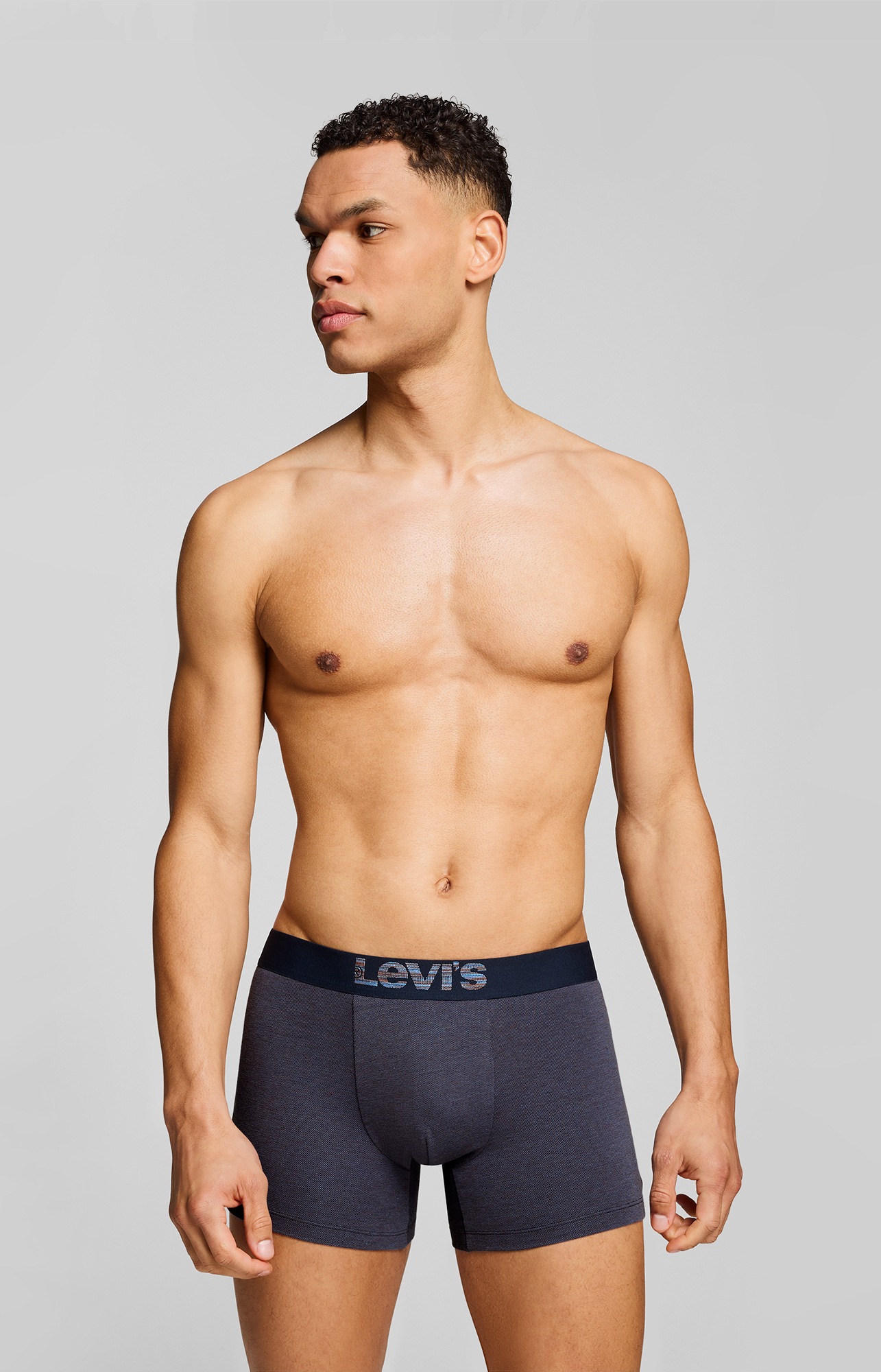 Thumbnail - Levis Boxershorts "LEVIS MEN OPT ILL BOXER BRIEF ORG CO 2P" 2er Pack, mit breitem Logobund