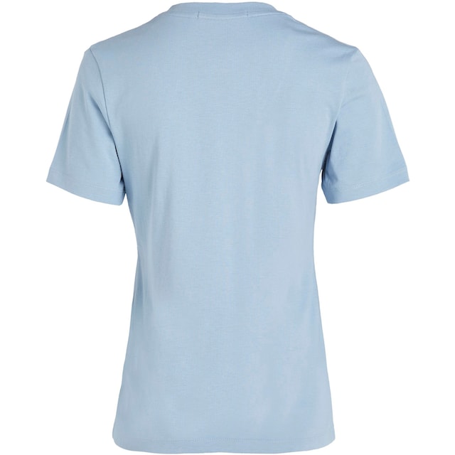 Calvin Klein Jeans T-Shirt »MICRO MONOLOGO SLIM V-NECK TEE«, (1 tlg.), aus  griffigem Jerseymaterial online kaufen | BAUR