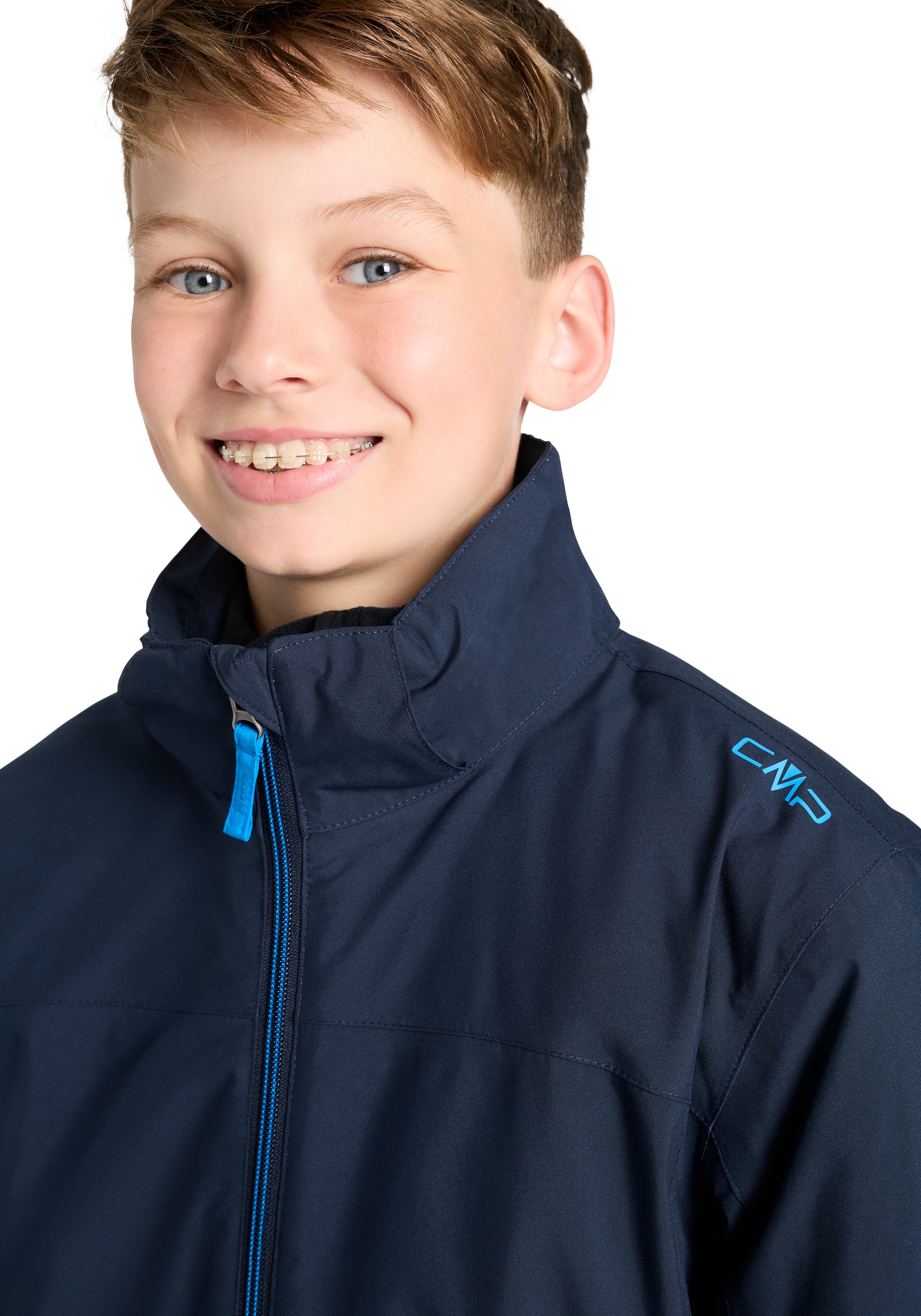 CMP Winterjacke »KID JACKET SNAPS HOOD« mit Kapuze für Kinder
