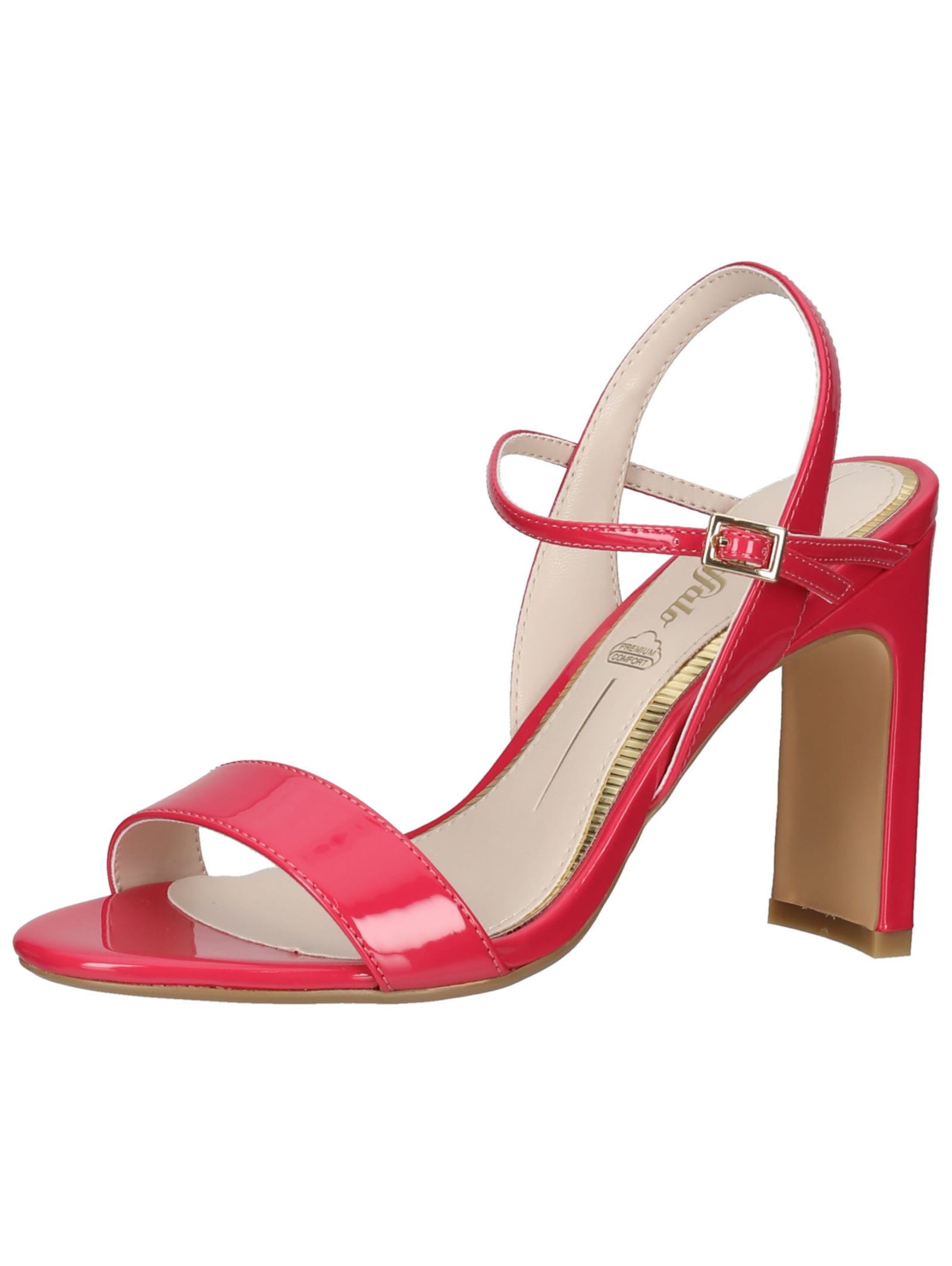 Buffalo High-Heel-Sandalette "Buffalo Sandalen Lederimitat" günstig online kaufen