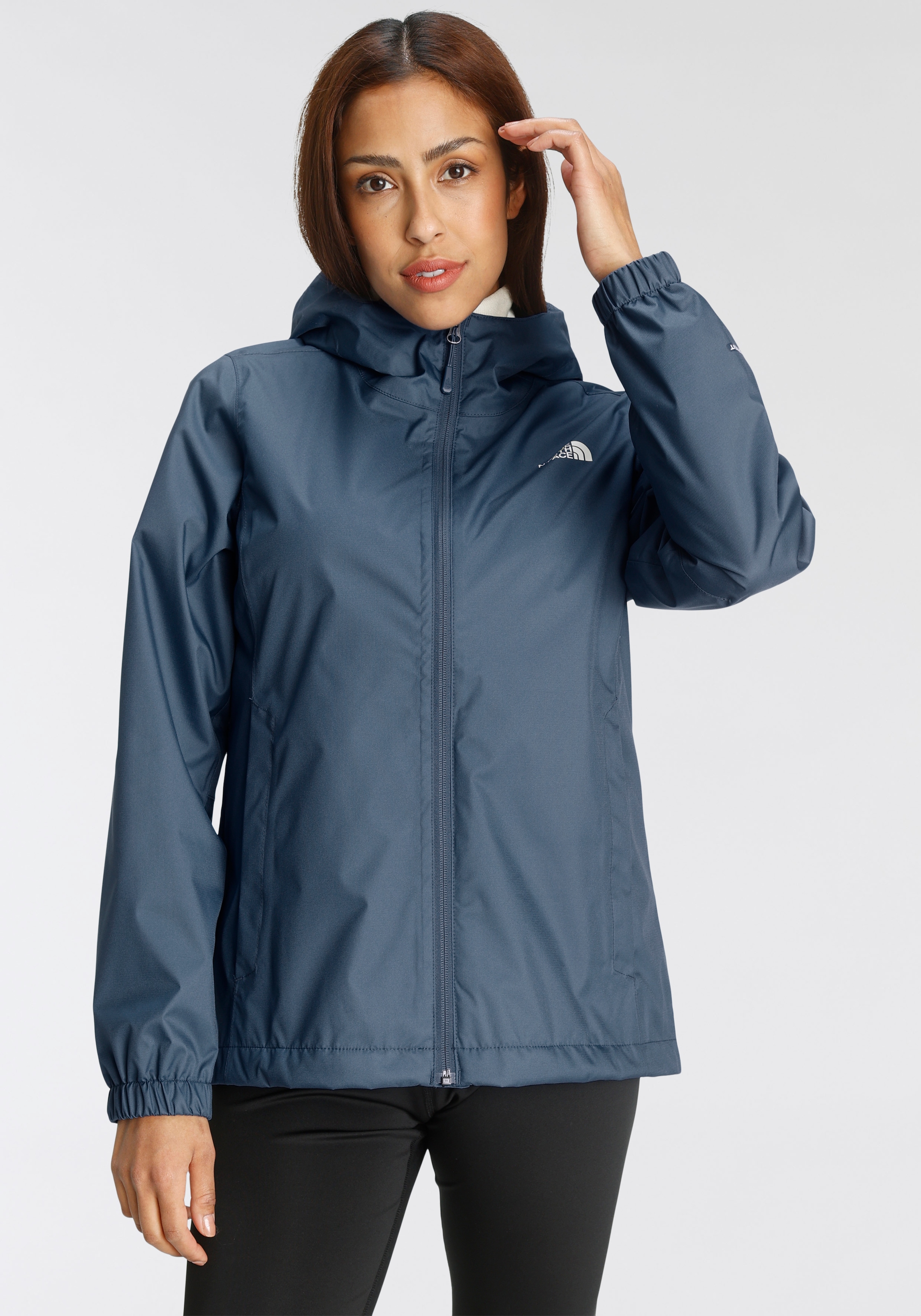 The North Face Regenjacke "QUEST" mit Kapuze mit verstellbarer Kapuze, mit günstig online kaufen