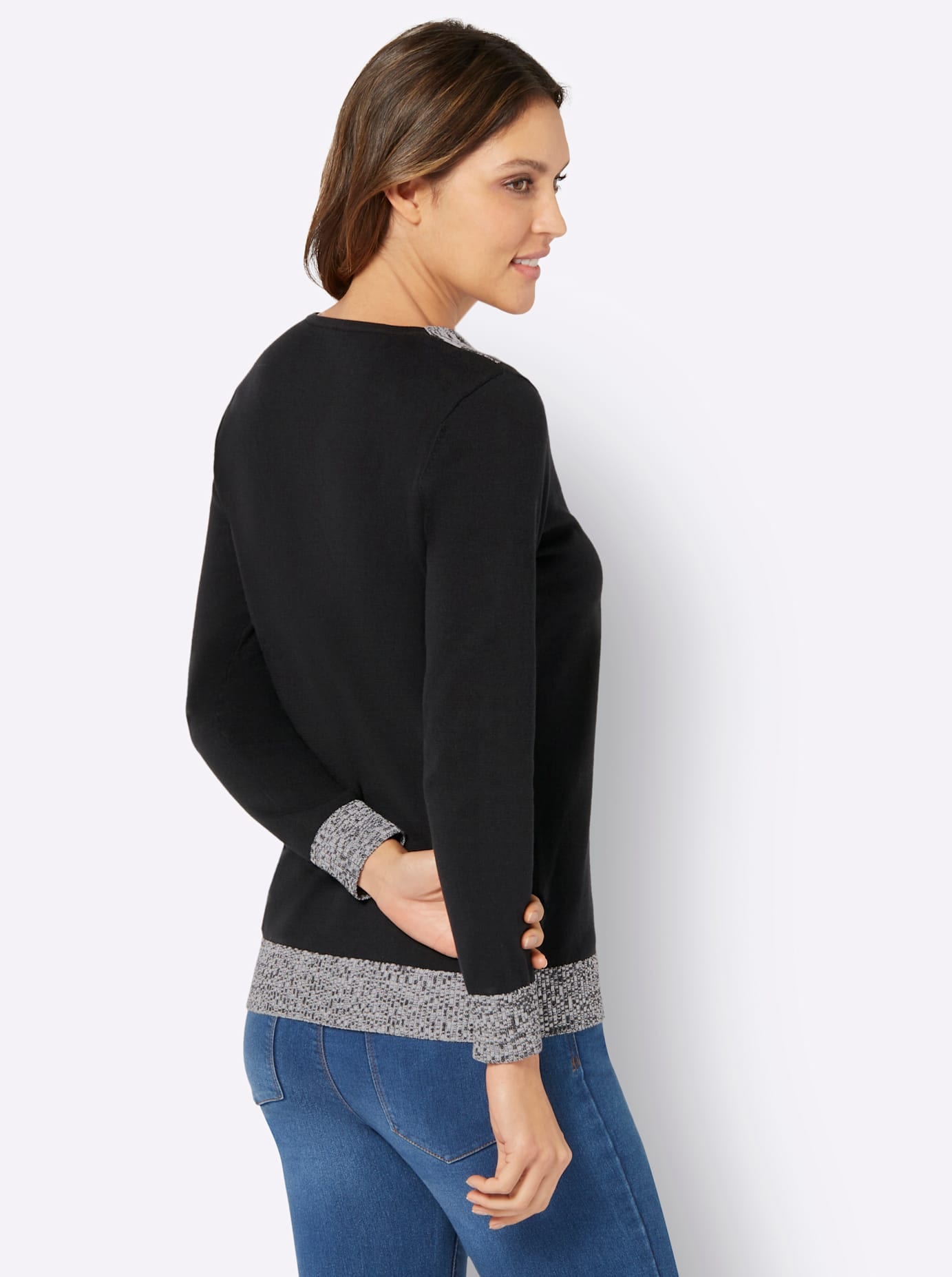 Classic Basics Strickpullover "Langarm-Pullover" günstig online kaufen