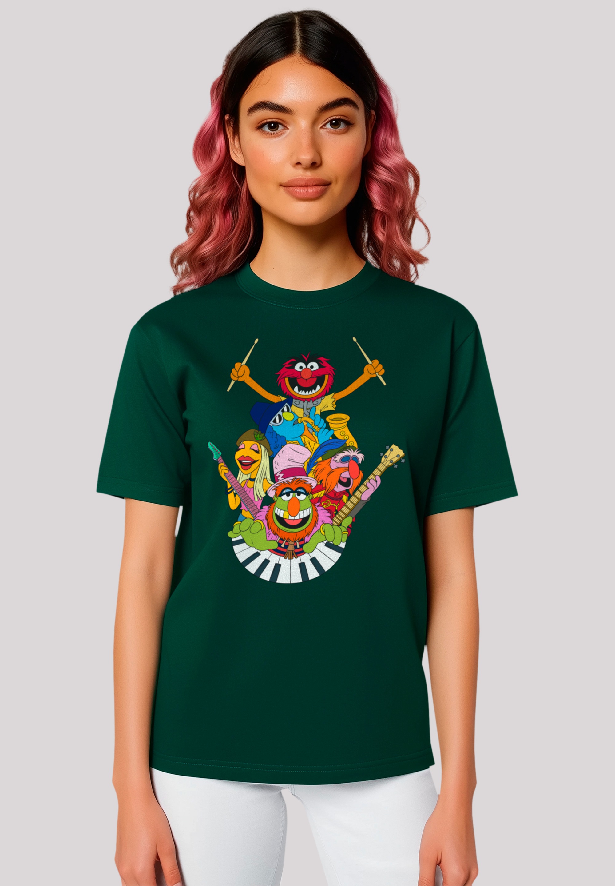 T-Shirt »Disney Muppets Dr. Teeth and The Electric Mayhem«, Premium Qualität