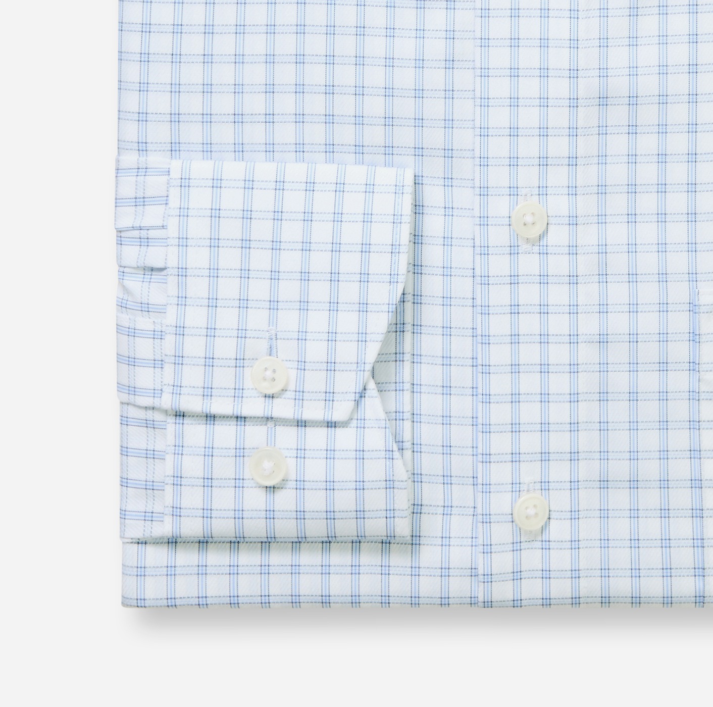 Thumbnail - OLYMP Langarmhemd Businesshemd, kariert, Button-down-Kragen, comfort fit, formbeständig