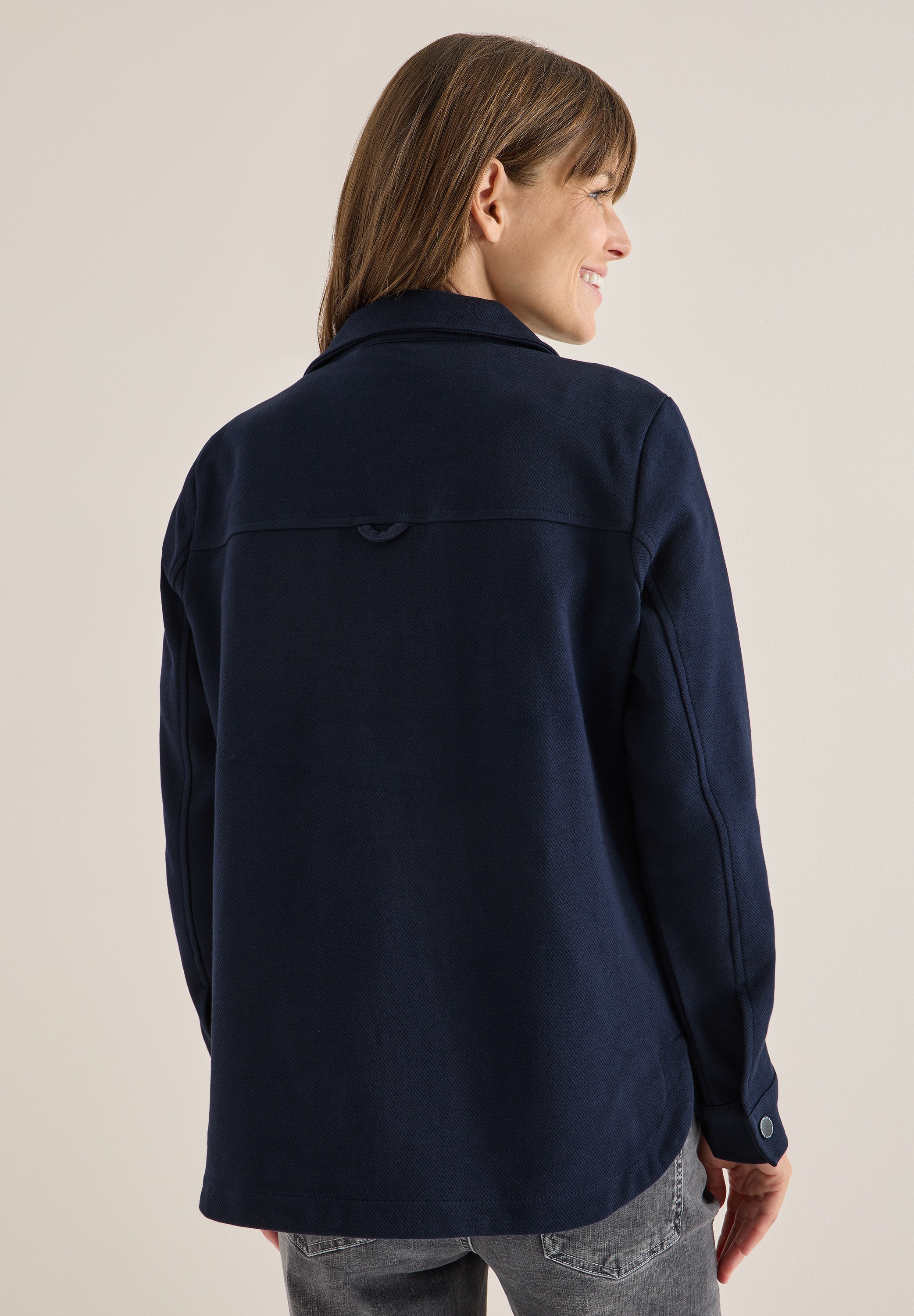 Cecil Kurzjacke ohne Kapuze mit Strick-Struktur günstig online kaufen