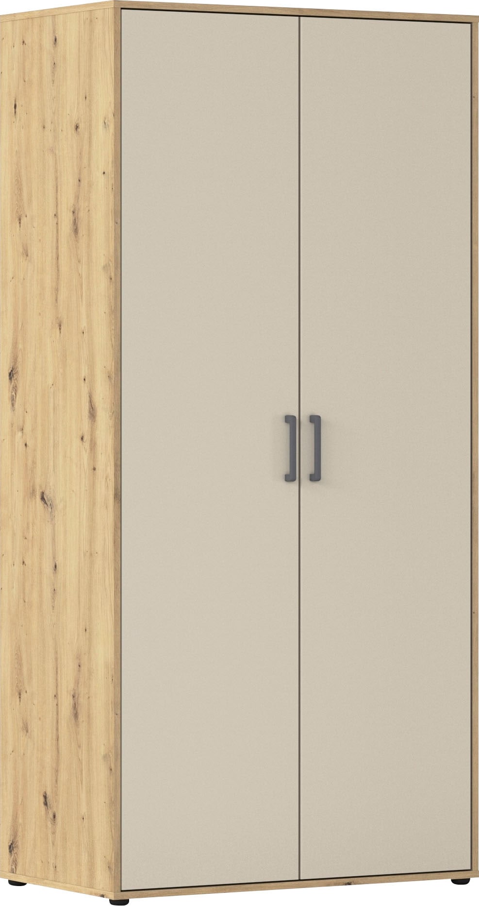 rauch Kleiderschrank "VOYAGER Garderobe Wäscheschrank Schlafzimmer" in 3 verschiedenen Ausstattungen BASIC/CLASSIC/PREMIUM, mit 2 modernen Griffvarianten, viel Stauraum MADE IN GERMANY