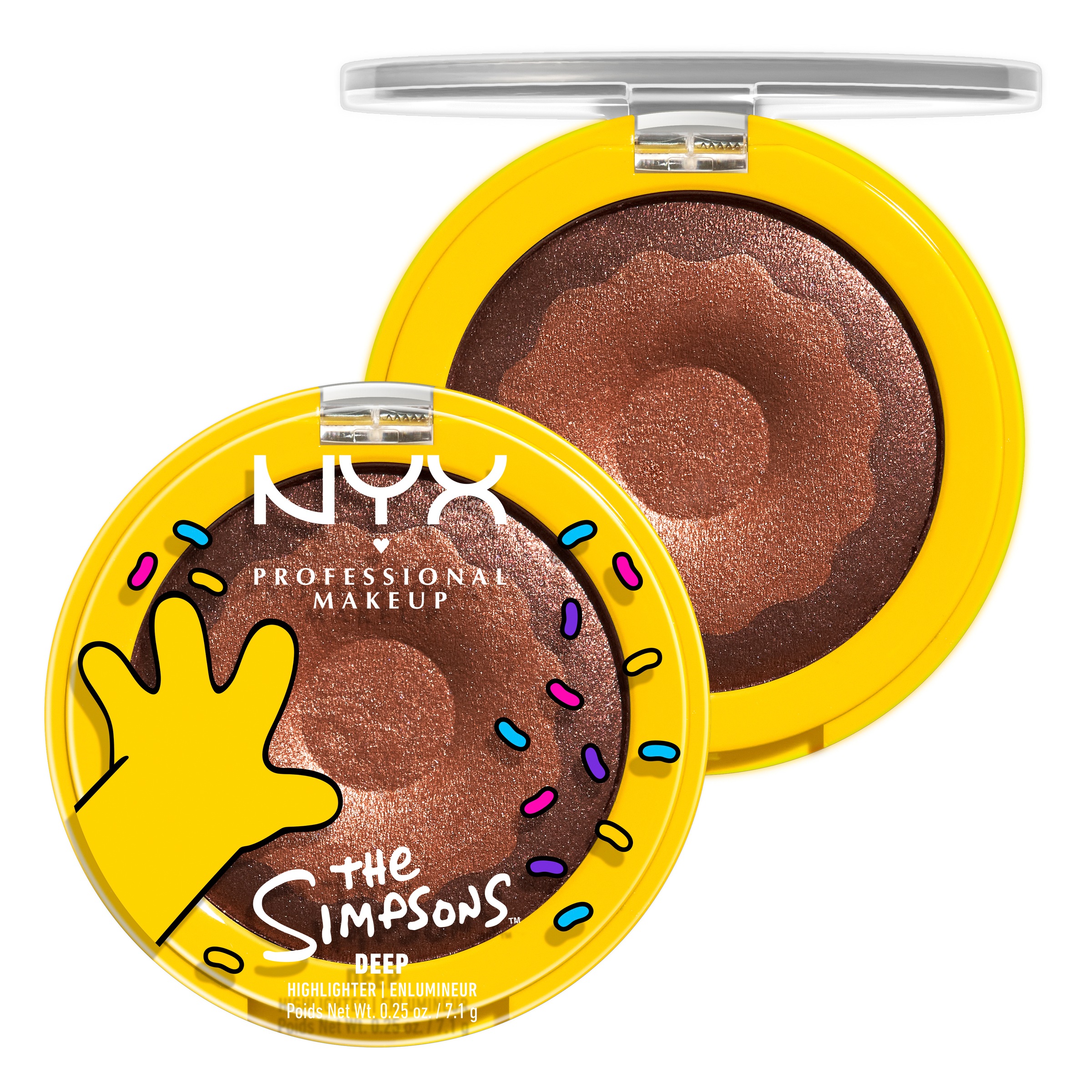 NYX PROFESSIONAL MAKEUP Highlighter »HOMER SIMPSON HIGHLIGHTER«