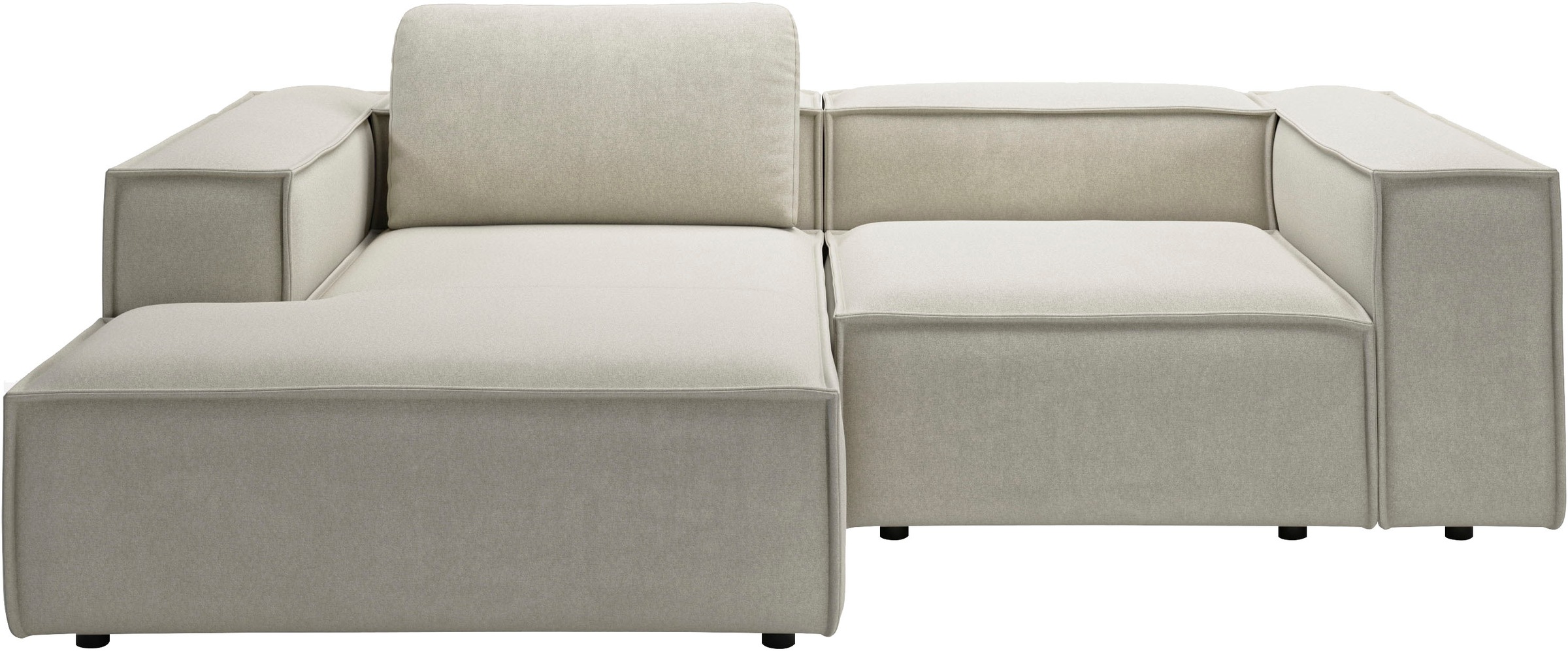 Home affaire Ecksofa "Watertown, kompakte L-Form, 246 cm breite für kleiner günstig online kaufen