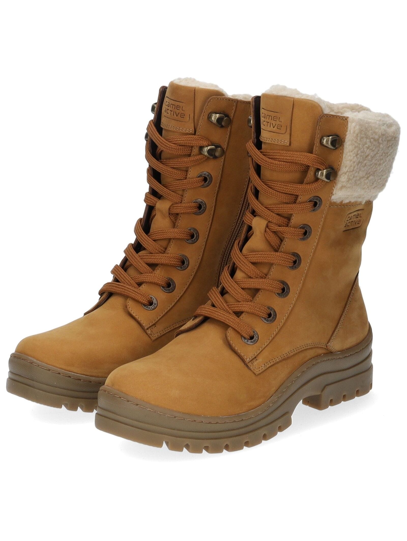 camel active Schnürstiefelette »camel active Stiefelette Leder«