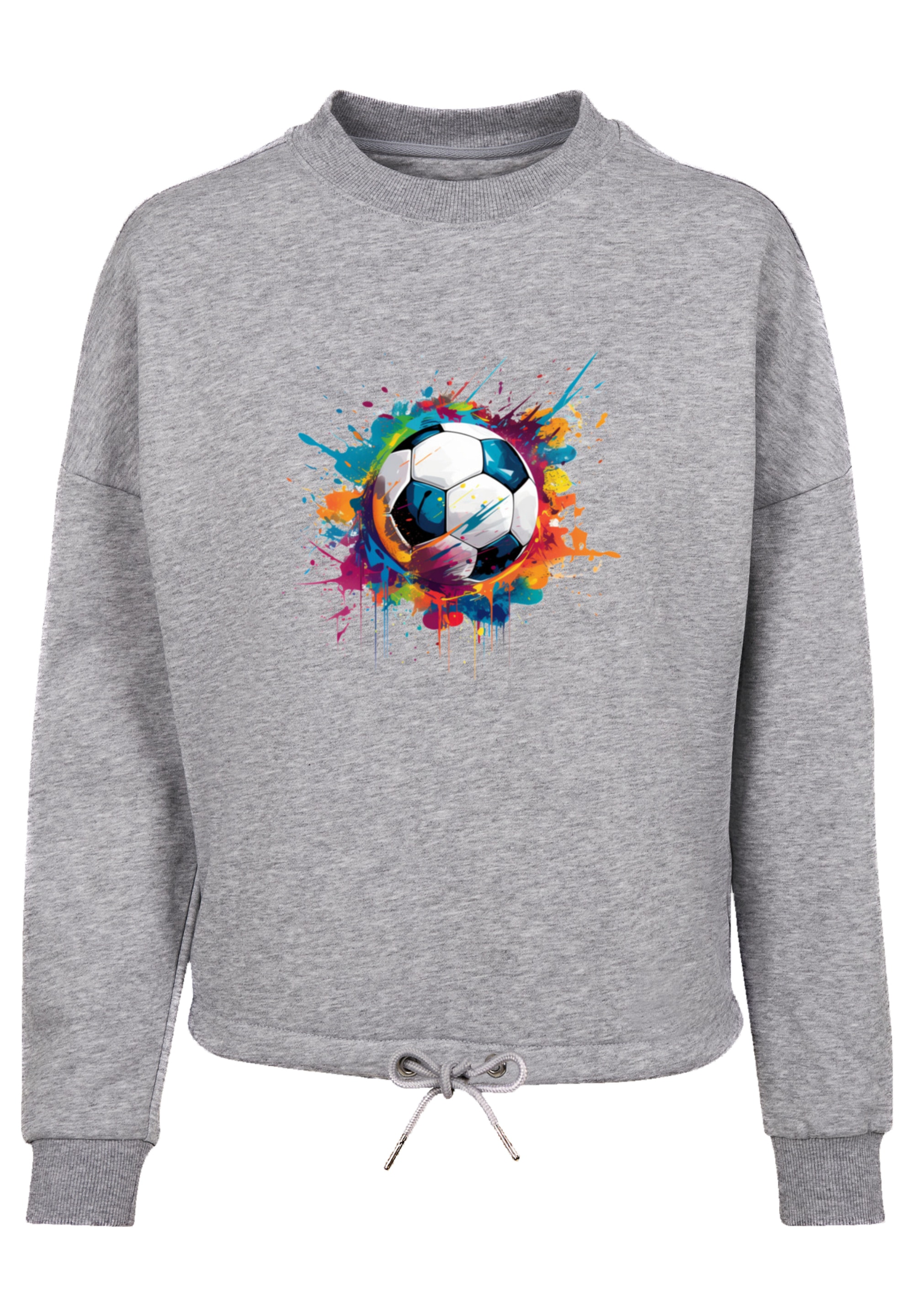 F4NT4STIC Sweatshirt »Bunte Fußball Grafik«, Premium Qualität