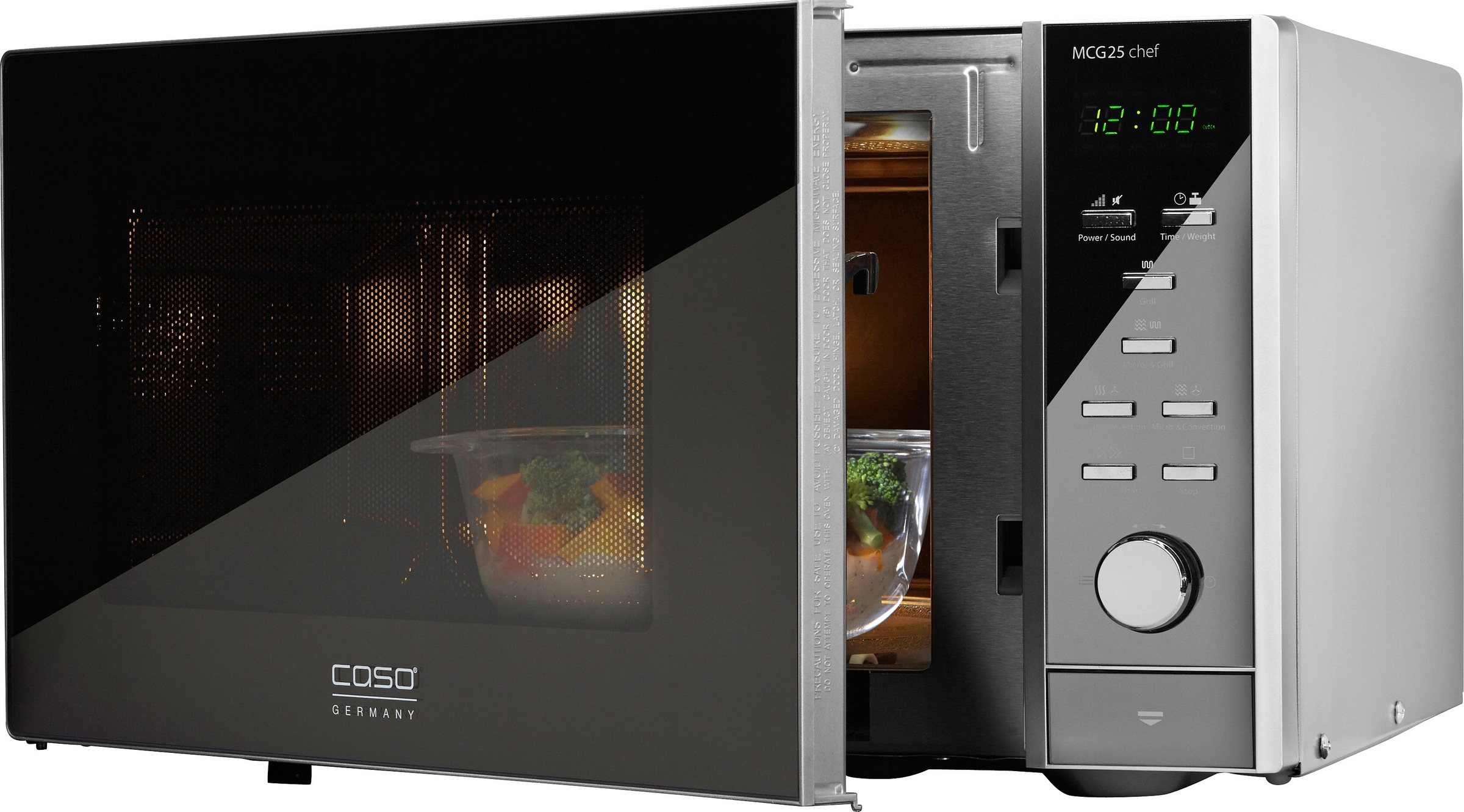 Caso Mikrowelle »MCG25«, Grill, 900 W