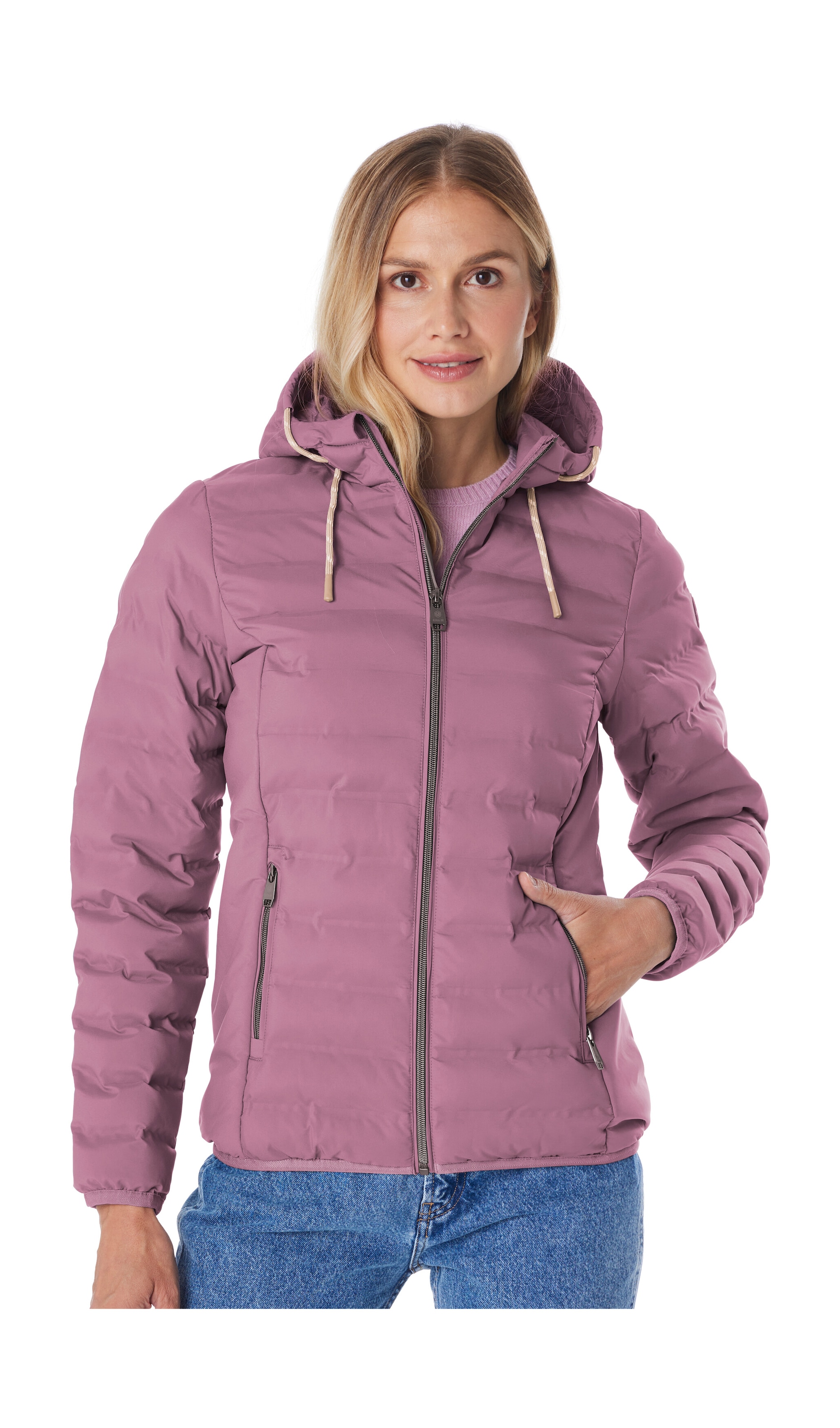 G.I.G.A. DX by killtec Steppjacke "Damen Steppjacke OOGW 1" Leichte Steppjacke, wasserabweisend, weitenregulierbare Kapuze