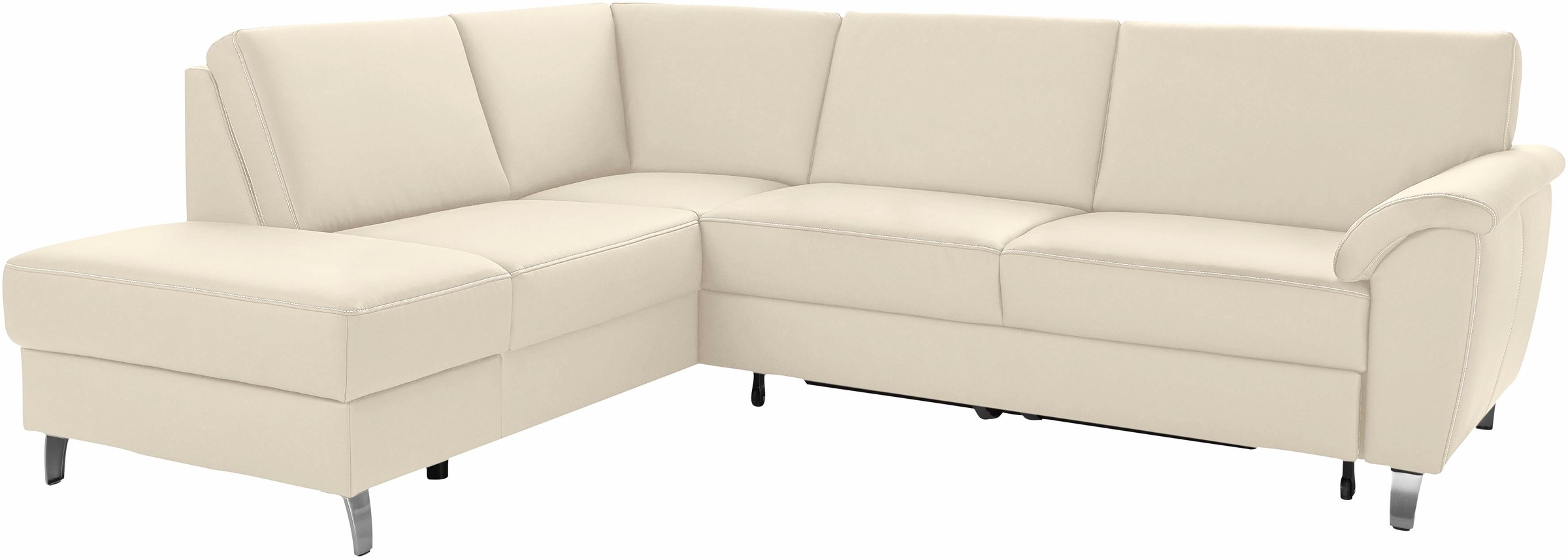 sit&more Ecksofa "Texel L-Form", mit Federkern, wahlweise mit Bettfunktion günstig online kaufen