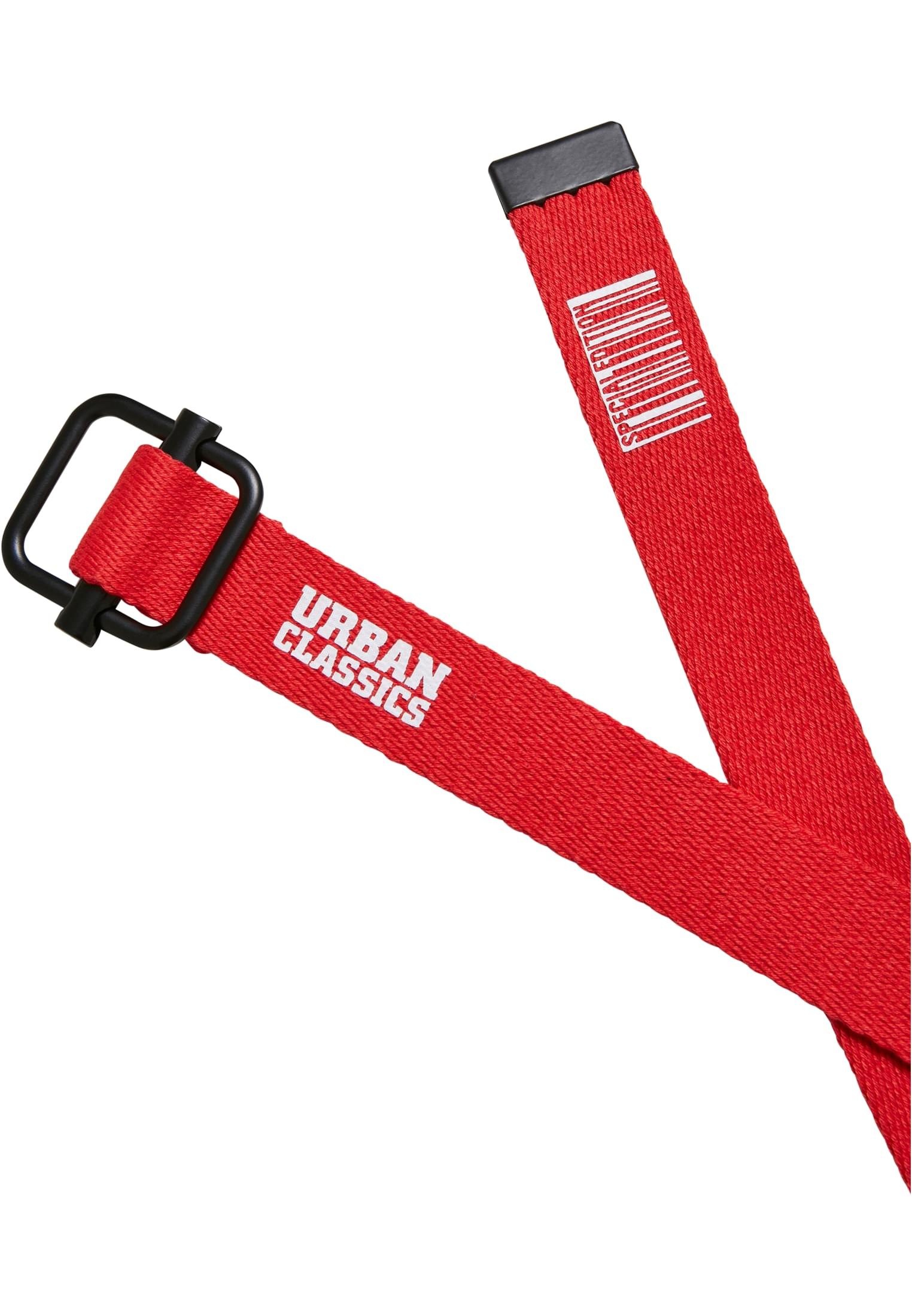 URBAN CLASSICS Hüftgürtel »Accessoires Industrial Canvas Belt Kids 2-Pack«  für bestellen | BAUR | Gürtel