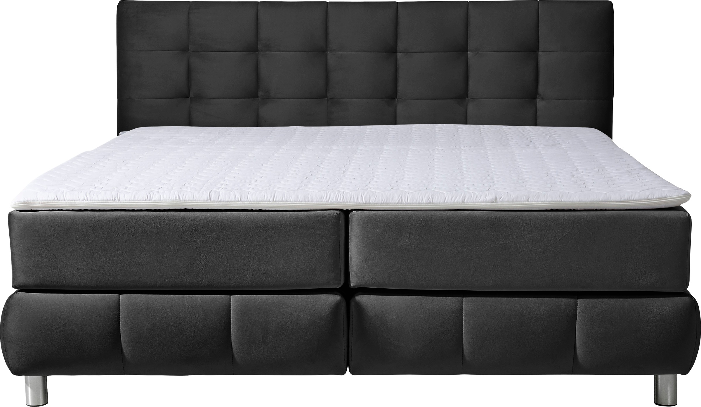 Thumbnail - Home affaire Boxspringbett "Salo" incl. Topper, 6 Breiten, 2 Härtegrade, TFK auch in Härtegrad 4