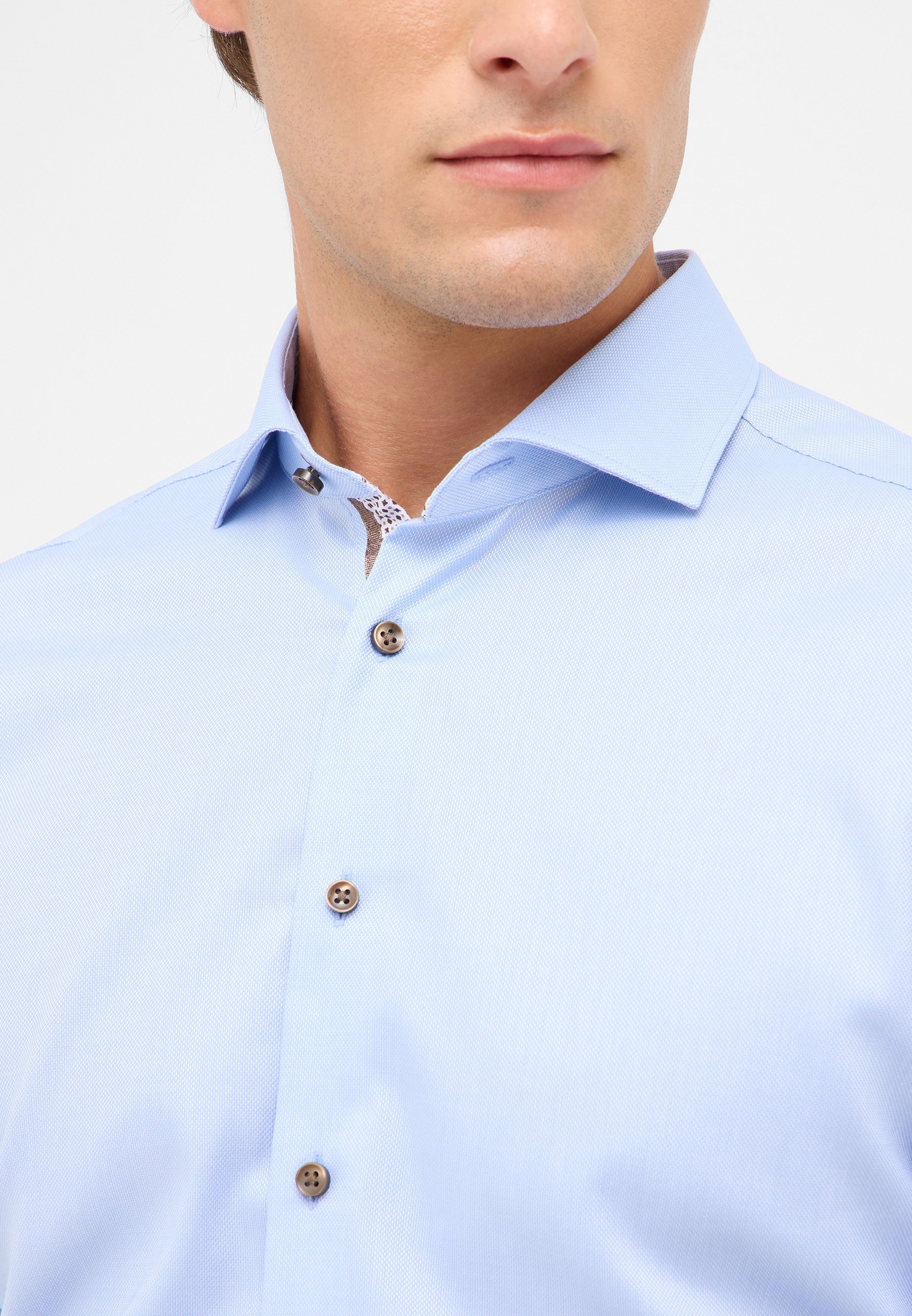 Thumbnail - Eterna Langarmhemd "SLIM FIT" NON IRON (bügelfrei)