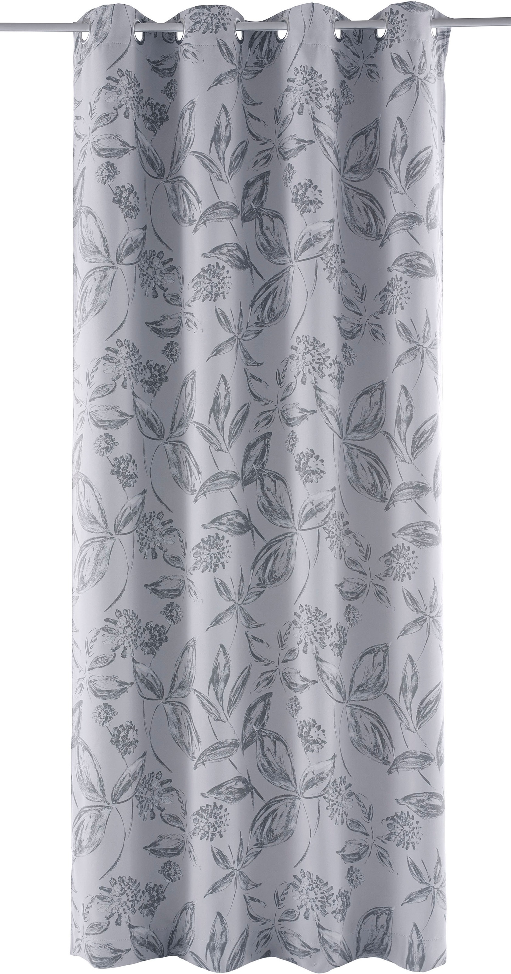 my home "FLOWER" Ösen 1 Stk. tlg. Maß: 135 x 235cm, monochrom, in verschied günstig online kaufen