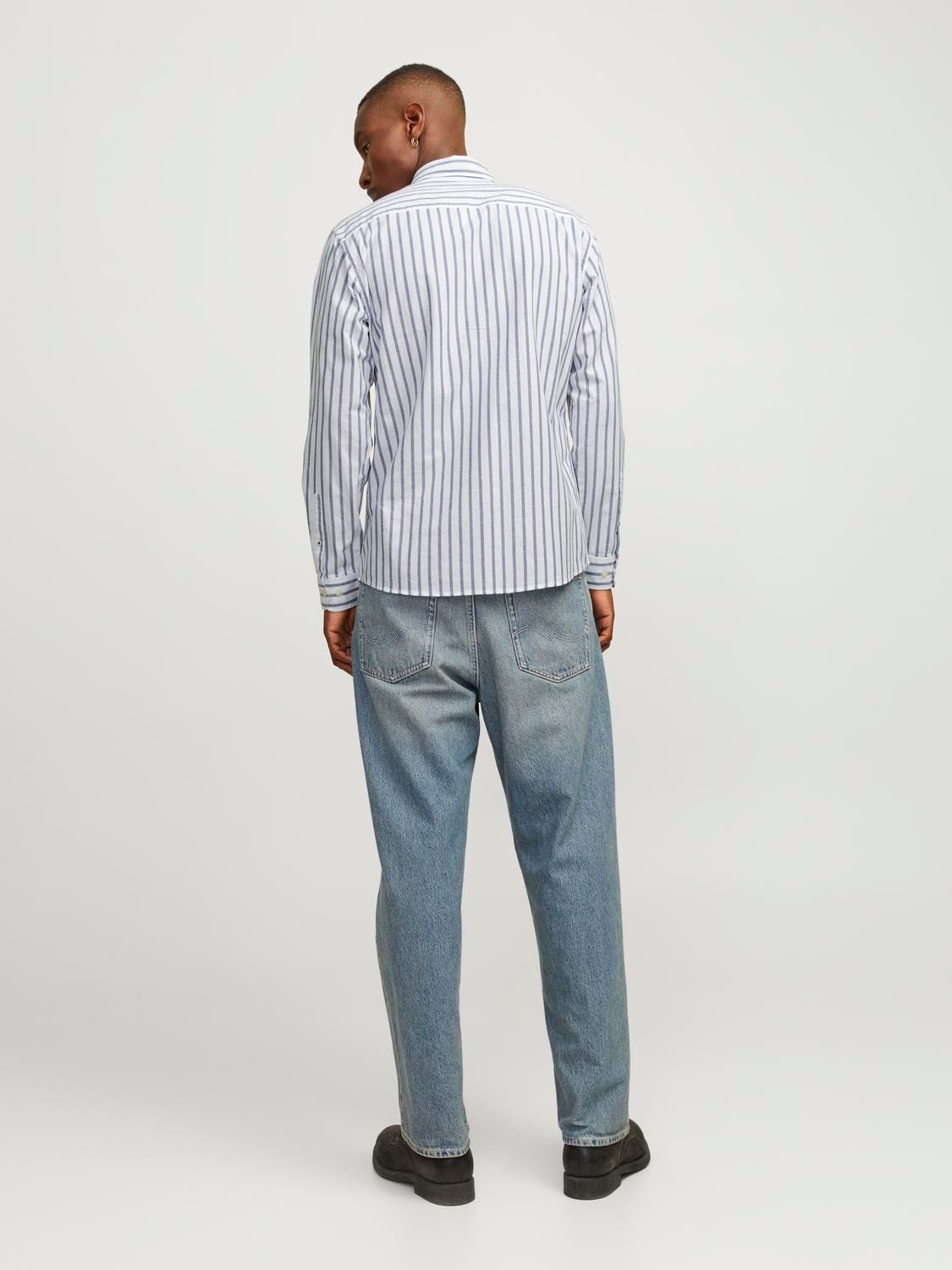 Jack & Jones PlusSize Langarmhemd »JJEOXFORD SHIRT L/S S21 NOOS PLS«, mit Brusttasche