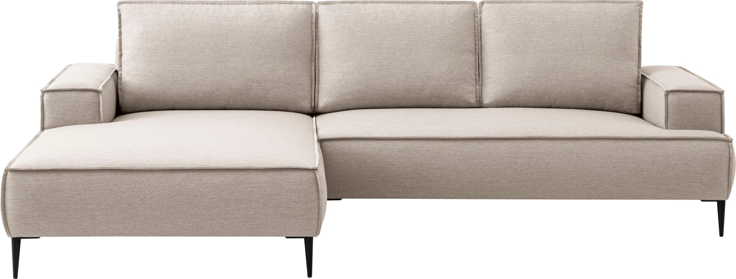 andas Ecksofa "TVINNU, L-Form, 275cm, in Cord und Flachgewebe", wahlweise R günstig online kaufen
