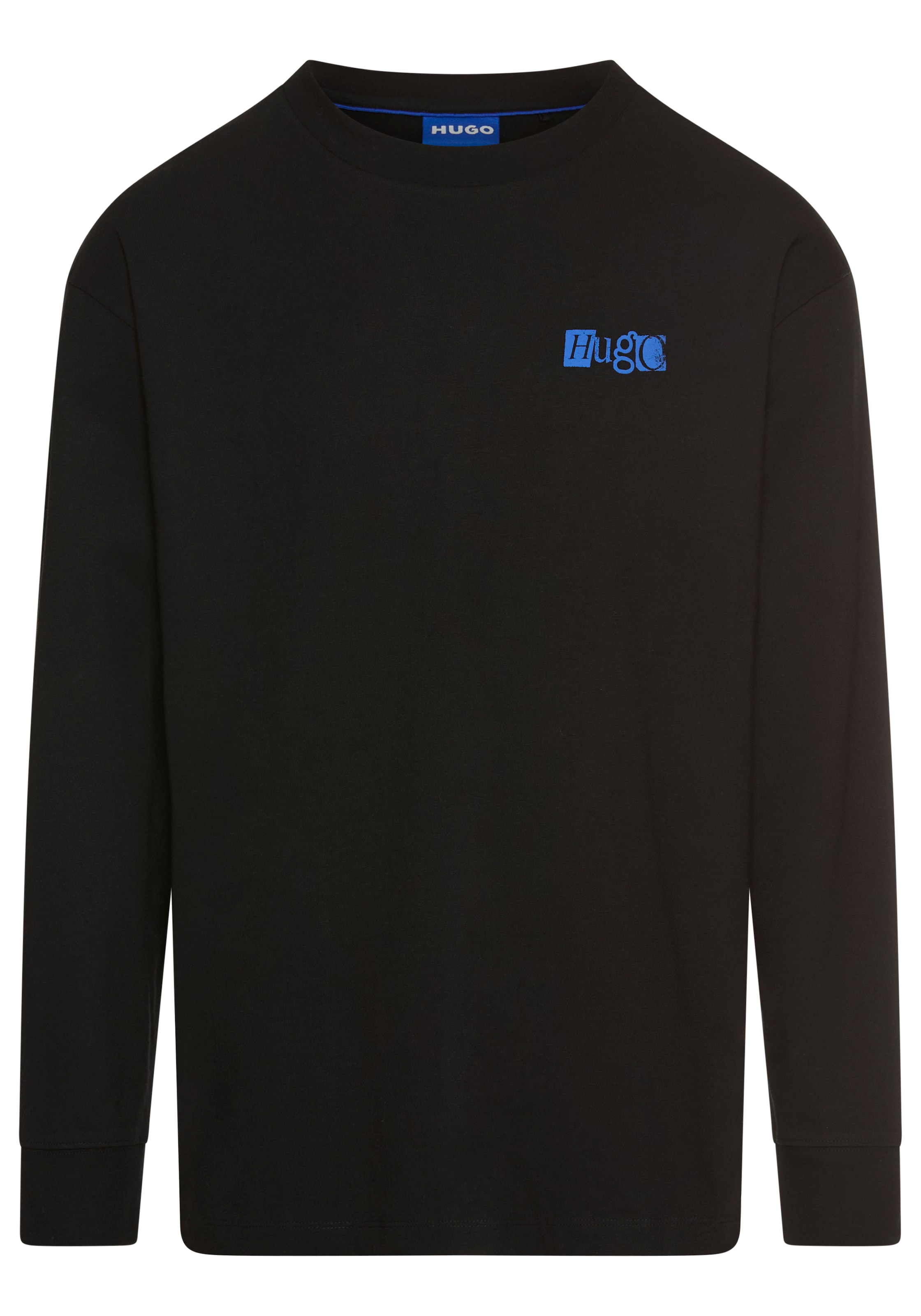 HUGO Blue Langarmshirt "Nilcrew", mit großem Rückedruck günstig online kaufen