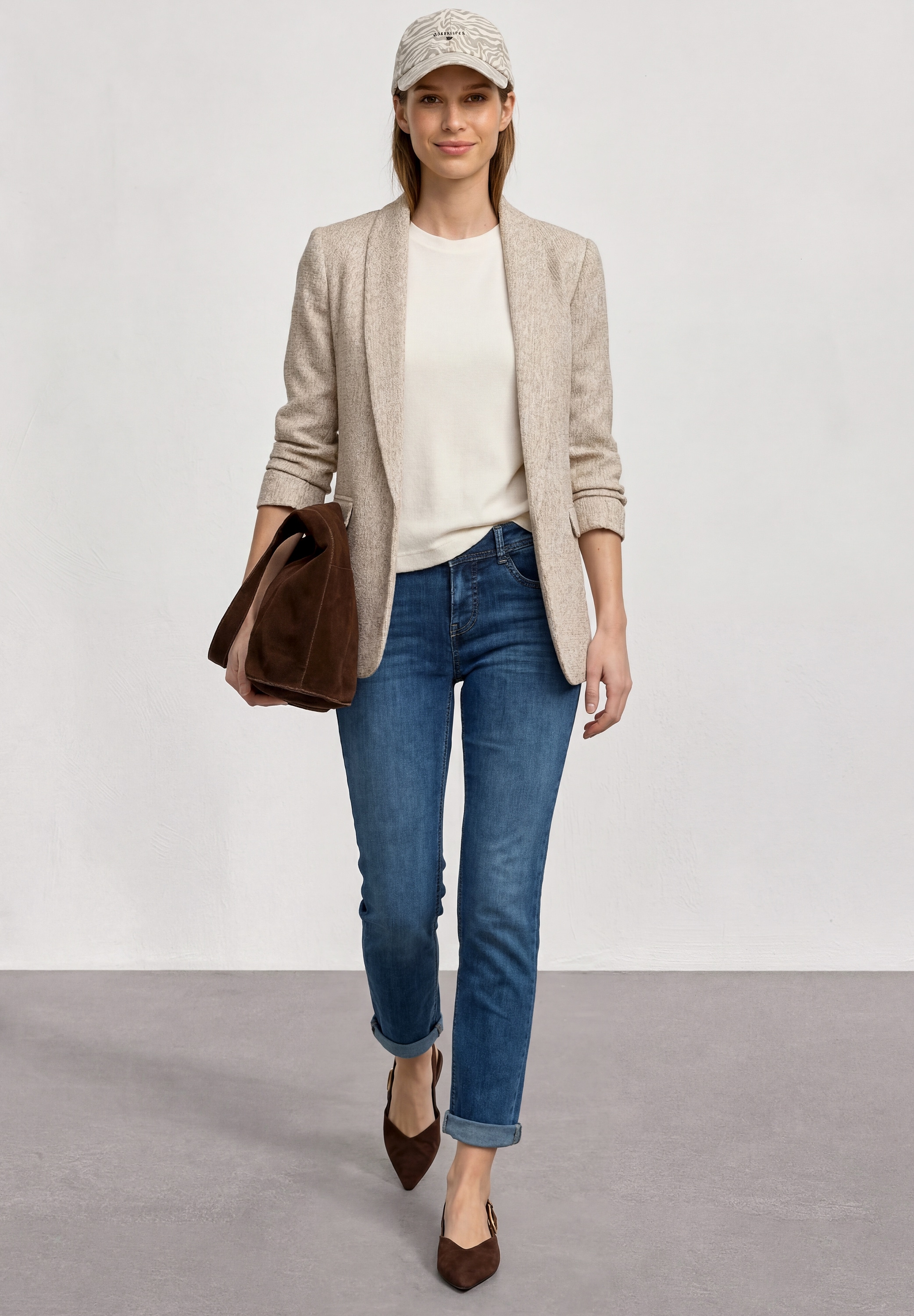 STREET ONE Slim-fit-Jeans 5-Pocket-Style
