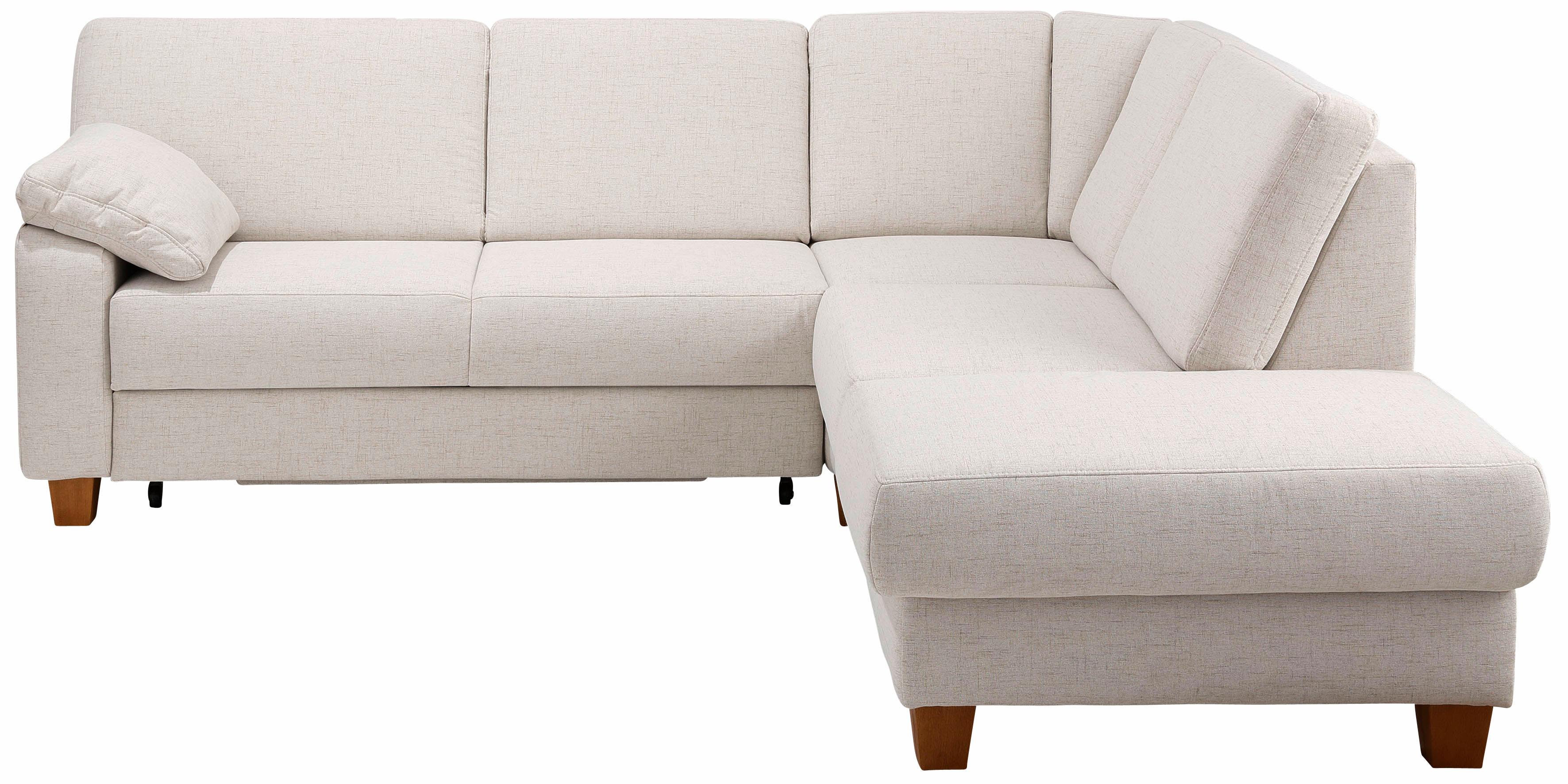 Thumbnail - Home affaire Ecksofa "Belfort L-Form", mit Federkern, wahlweise mit Bettfunktion und Stauraum