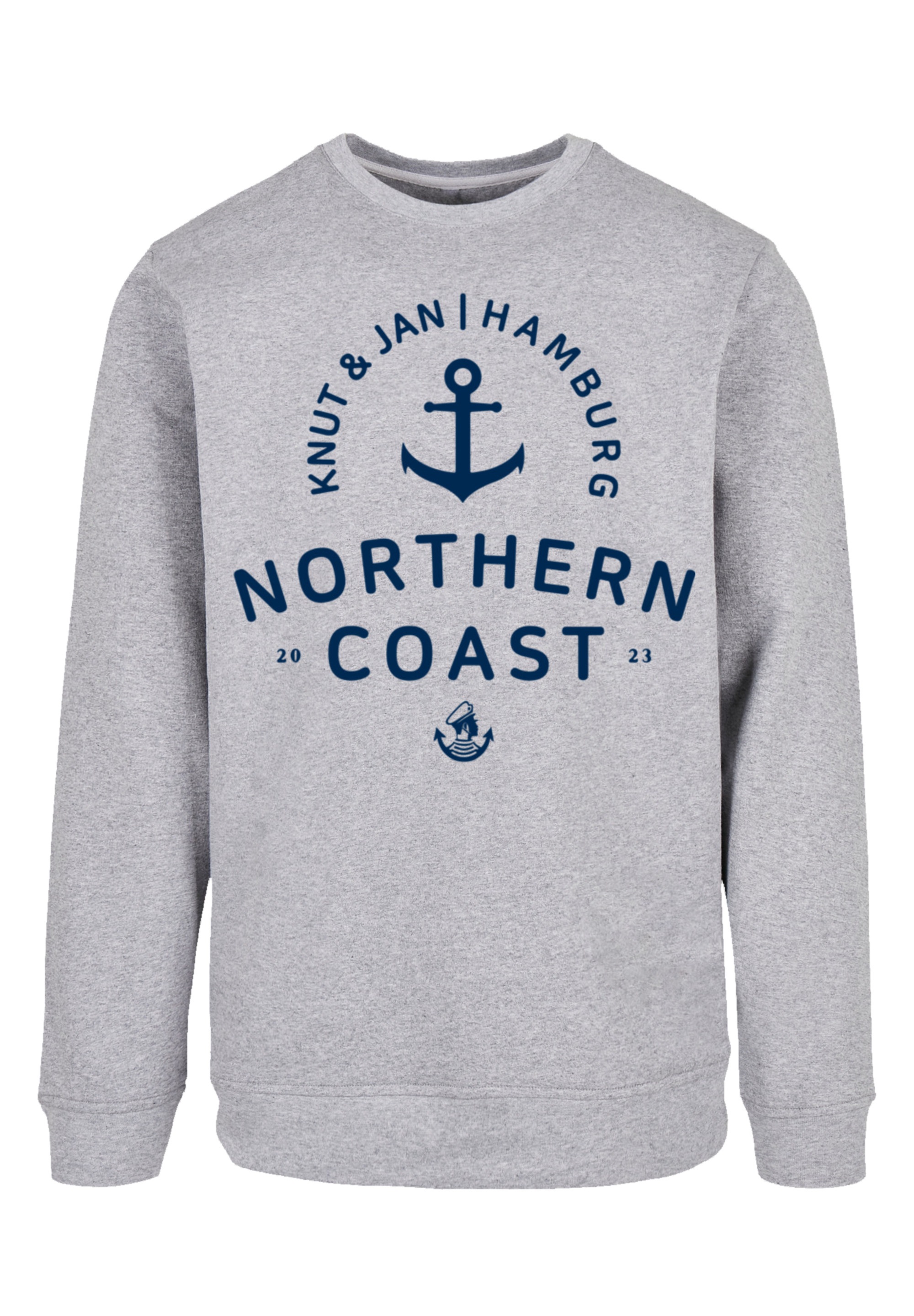F4NT4STIC Kapuzenpullover "Nordsee Knut & Jan Hamburg" Print günstig online kaufen