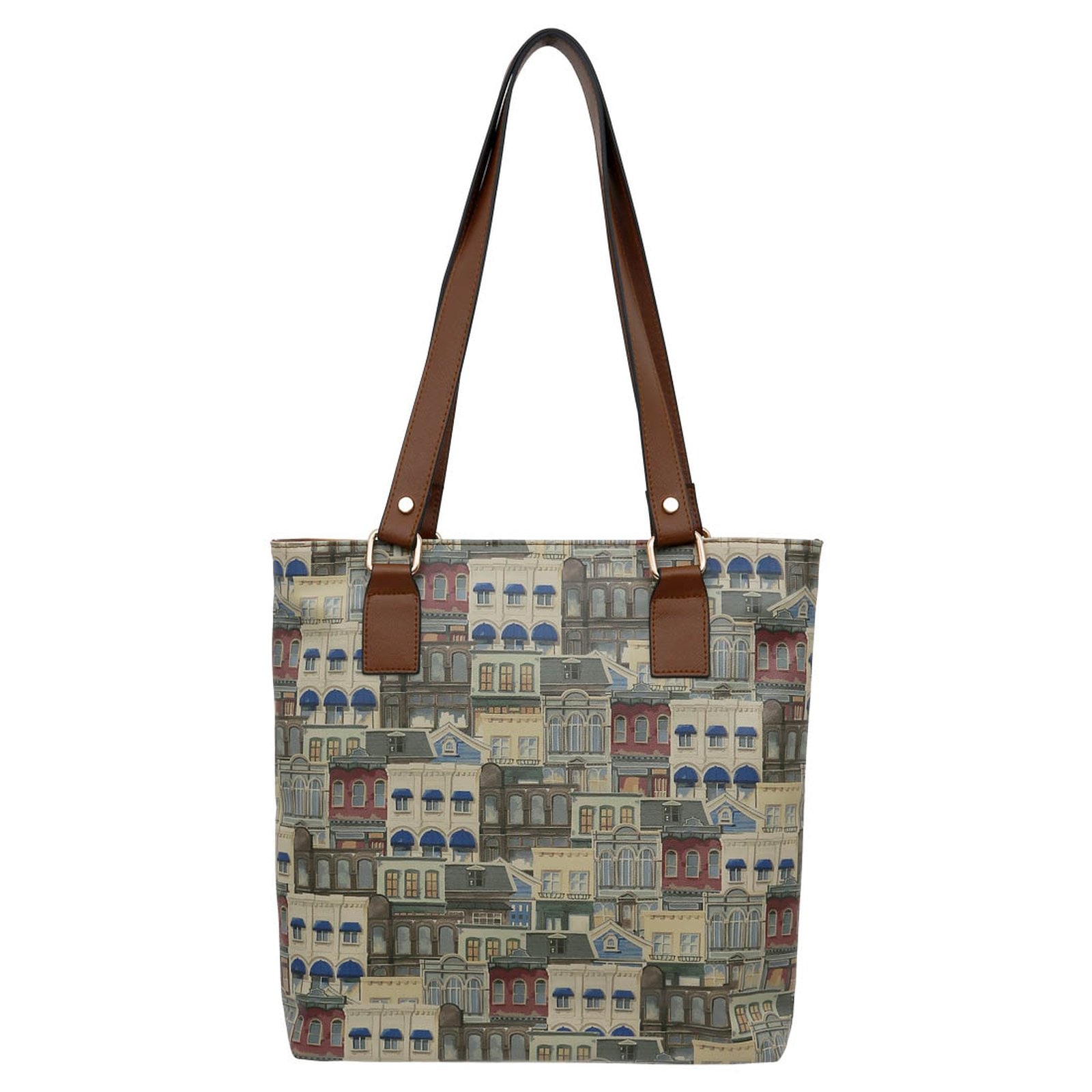 DOGO Umhängetasche »Multi Pocket Bag Frame Of Mind Damen Handtaschen (Fashion) /«, Vegan